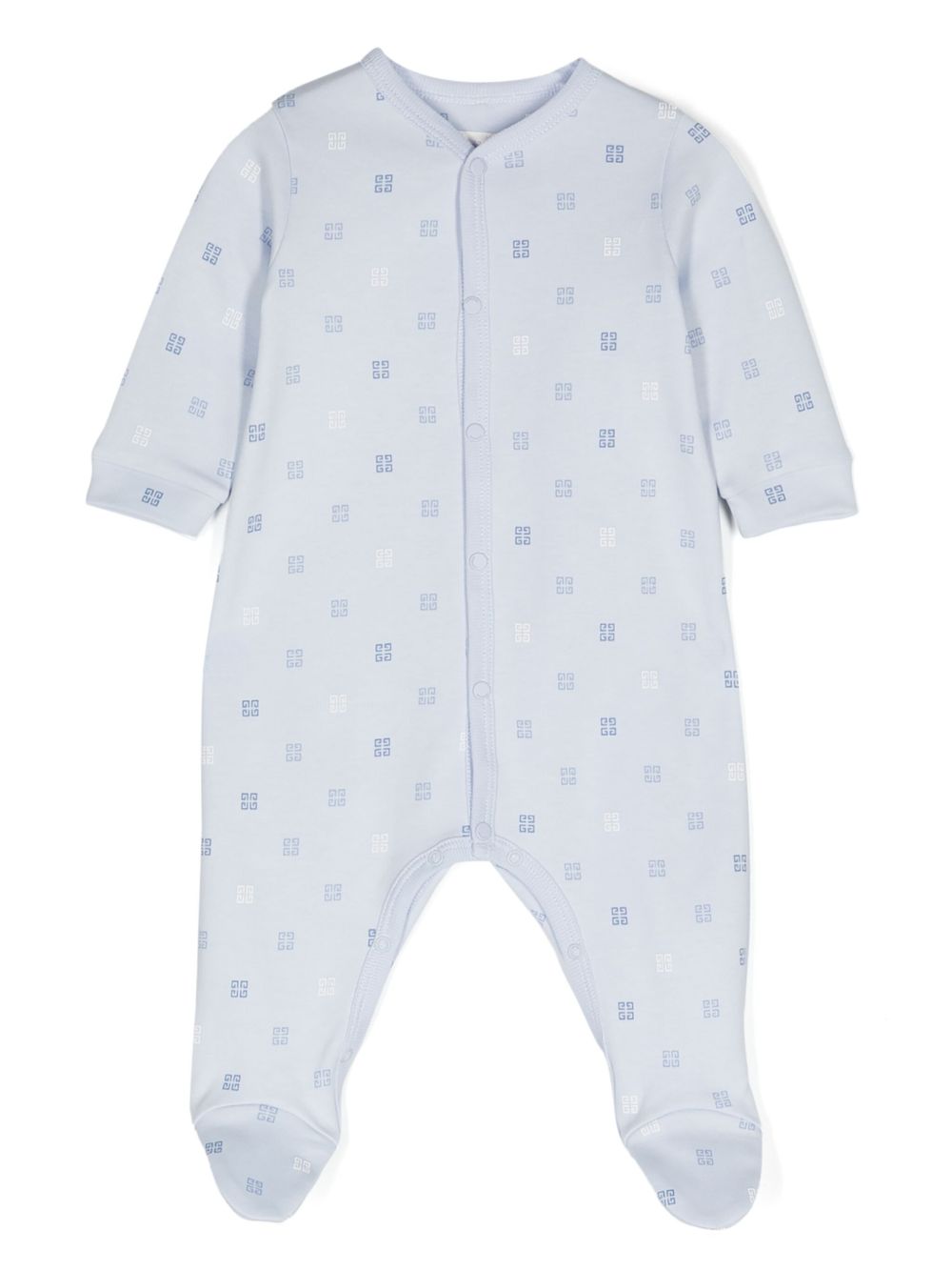 Givenchy Kids Pigalle-print sleeves - 蓝色