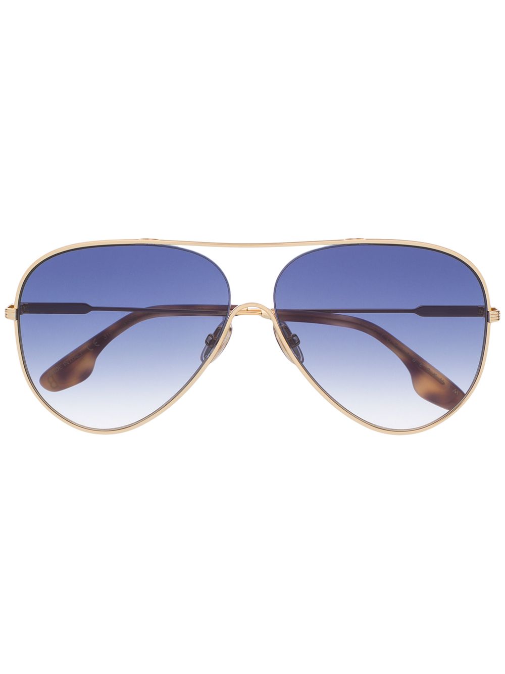 Victoria Beckham VB133S飞行员太阳眼镜 - 金色