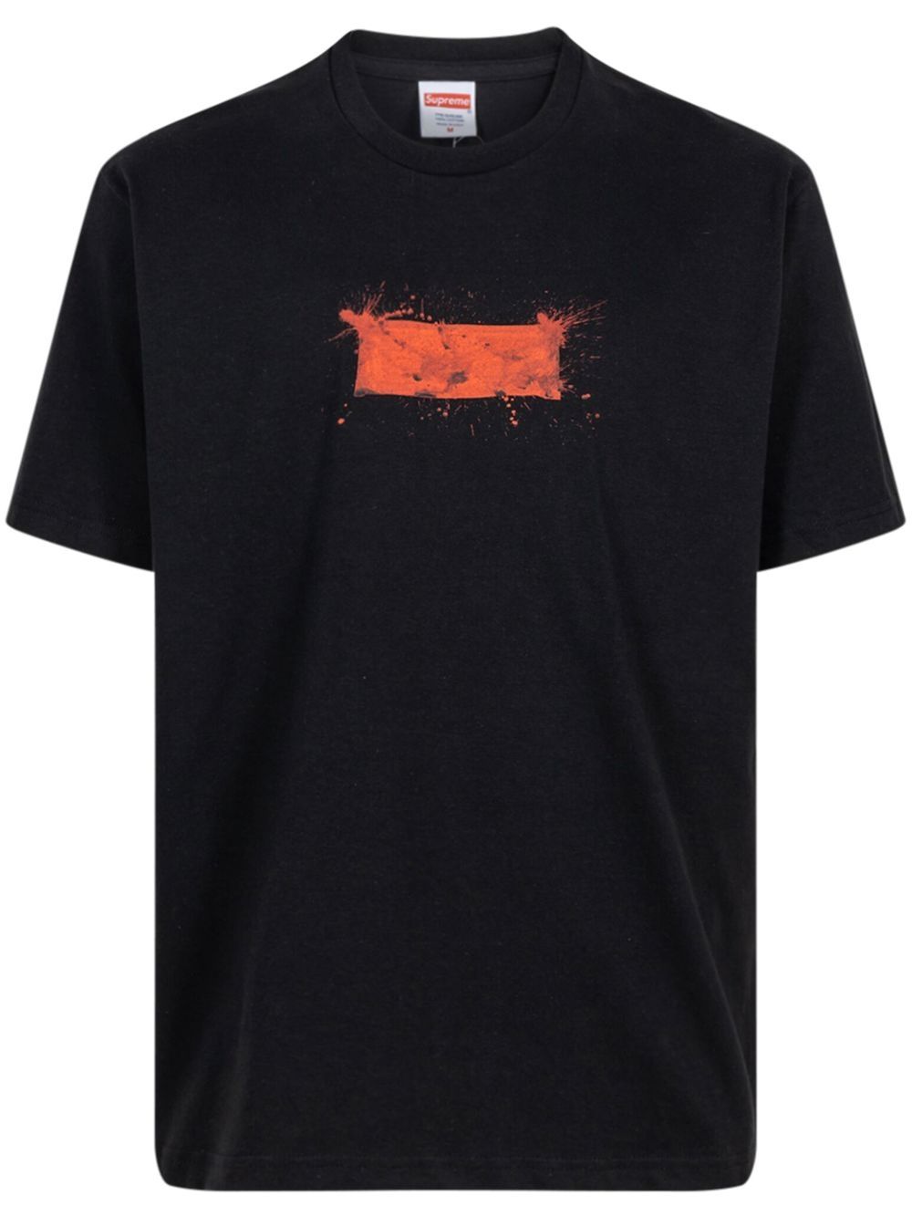 Supreme x Ralph Steadman 方框logo T恤 - 黑色