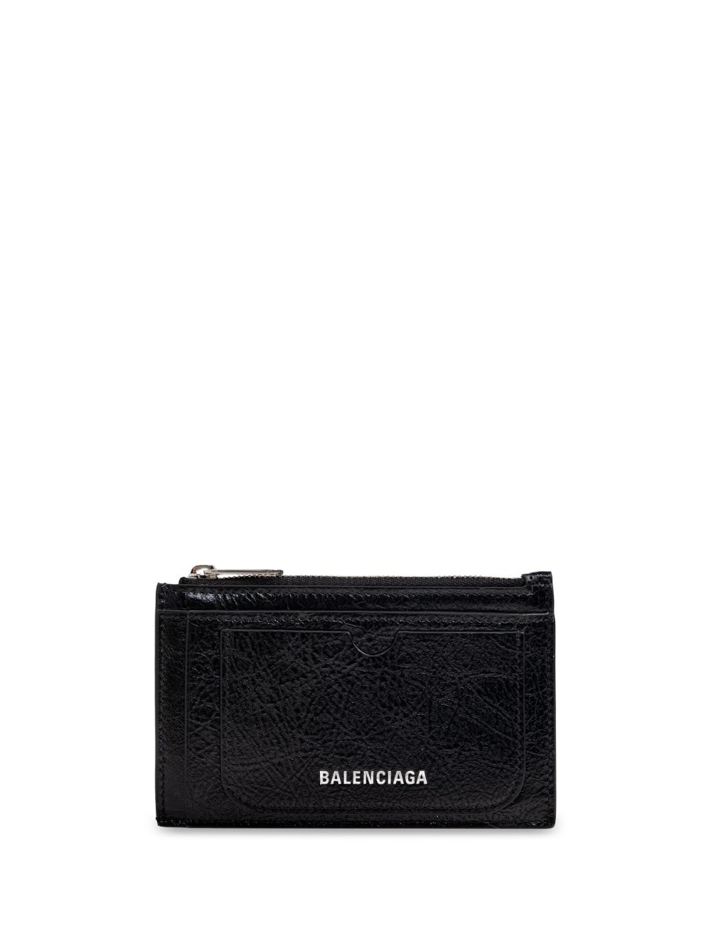 Balenciaga 粒面卡夹 - 黑色