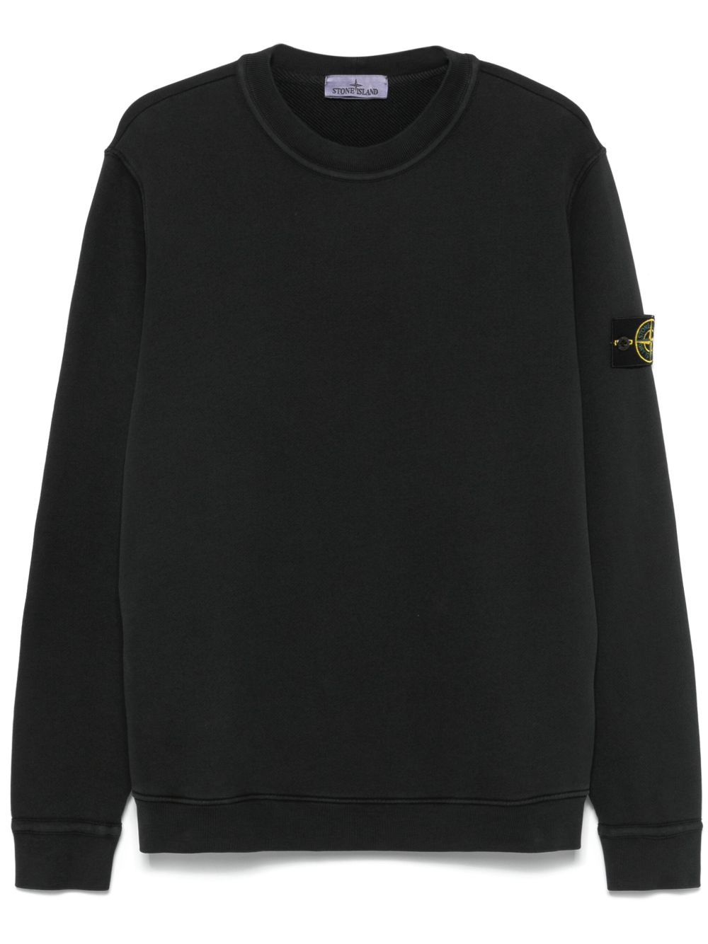 Stone Island 罗盘徽章卫衣 - 黑色