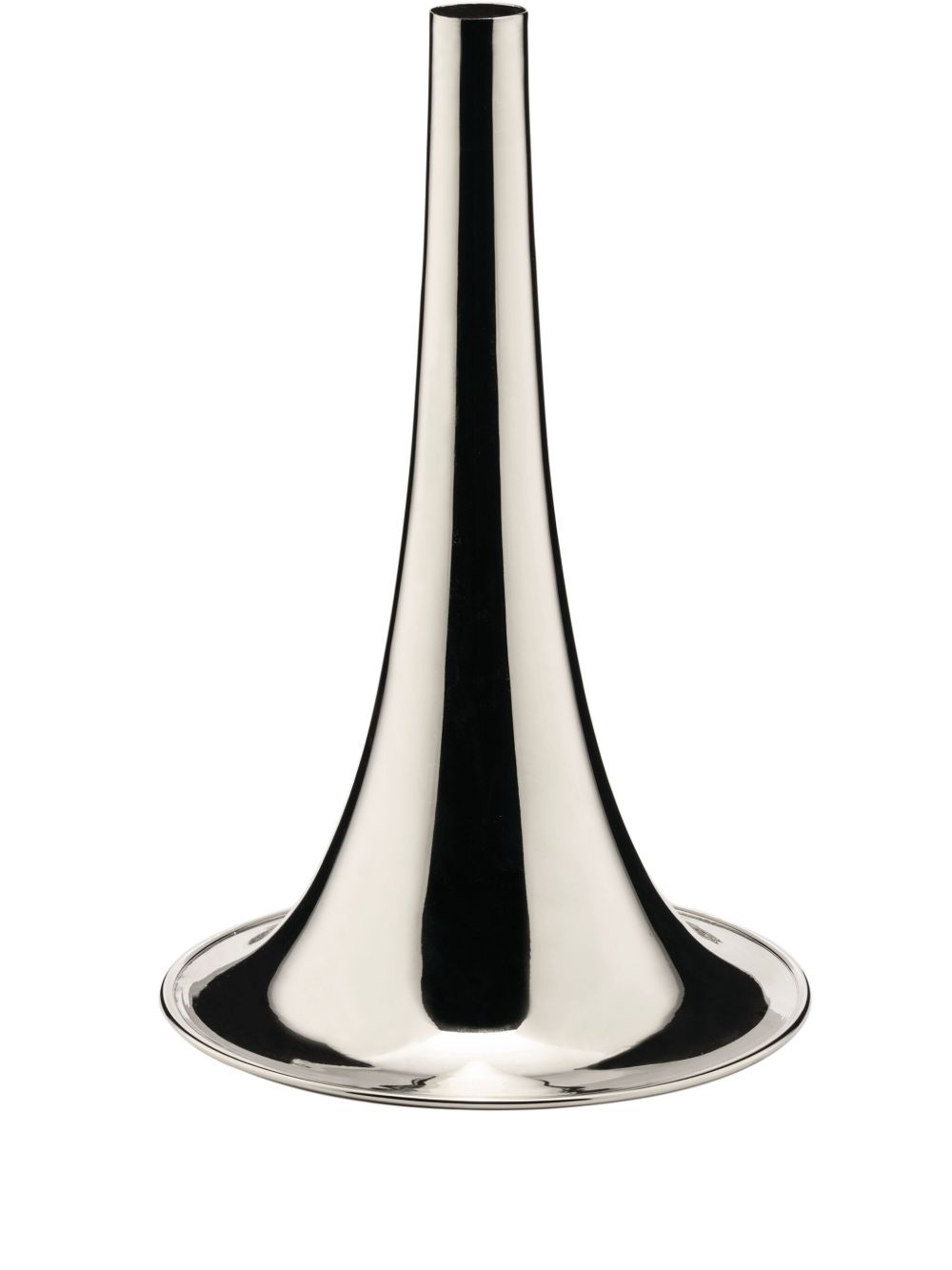 Alessi Trumpet 花瓶（16.7厘米 x 14.9厘米） - 银色