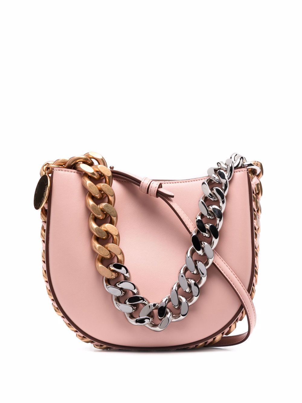 Stella McCartney 斯特拉·麦卡特尼 Frayme 小号单肩包 - 粉色