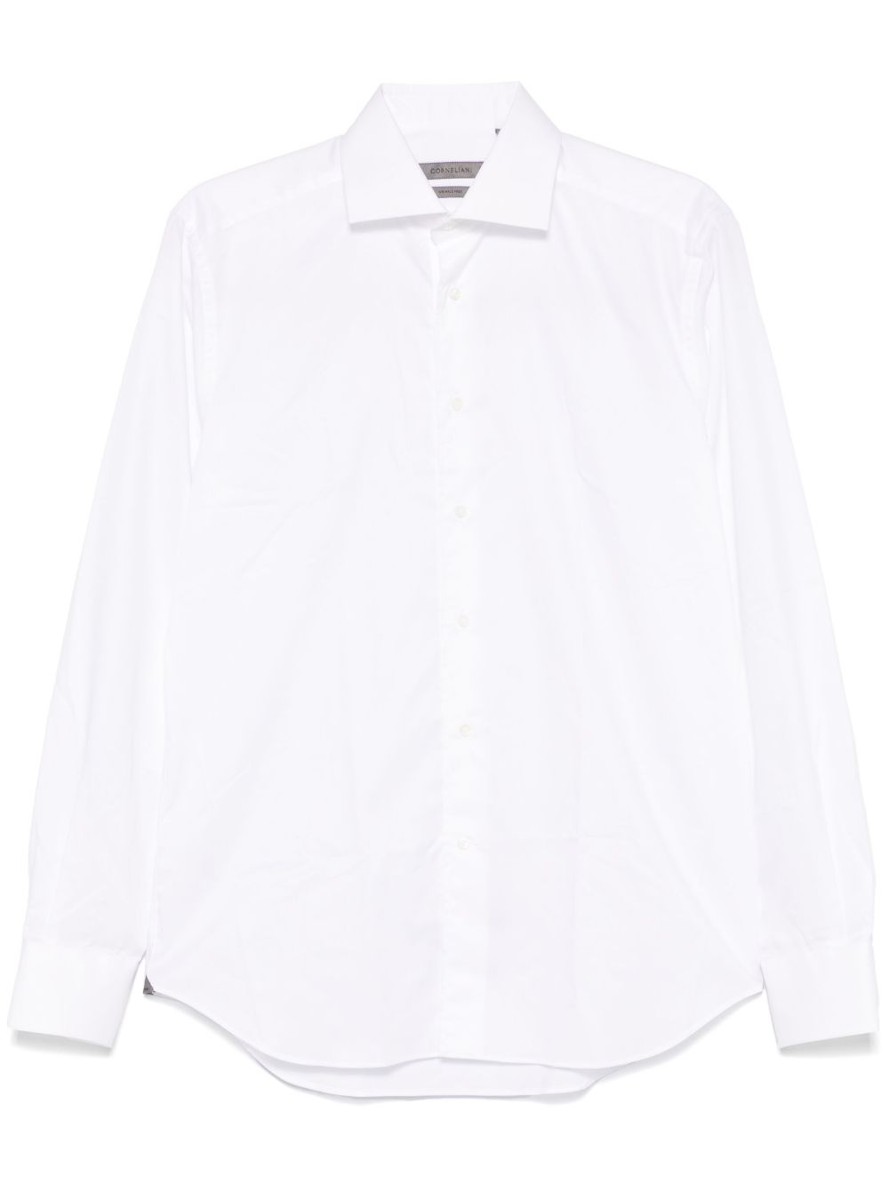Corneliani 经典棉衬衫 - 白色