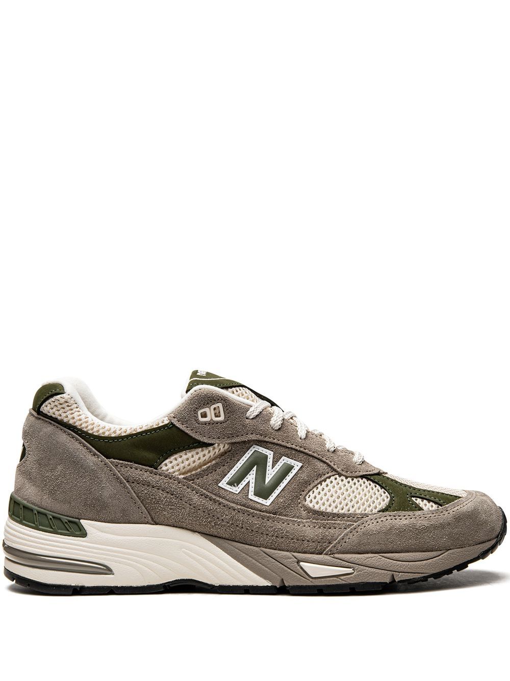 New Balance x Aimé Leon Dore 991 低帮运动鞋 - 绿色