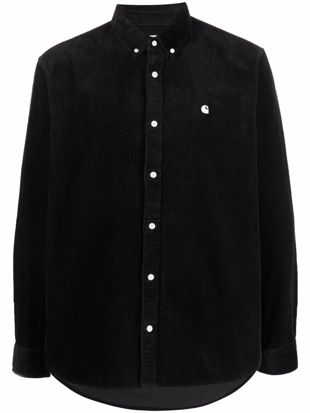 Carhartt WIP logo刺绣衬衫 - 黑色