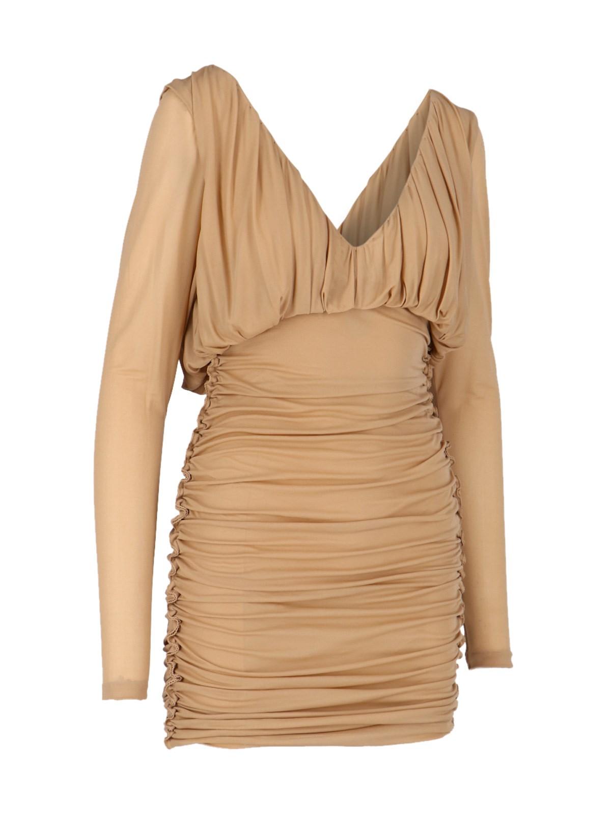 Saint Laurent Draped Minidress