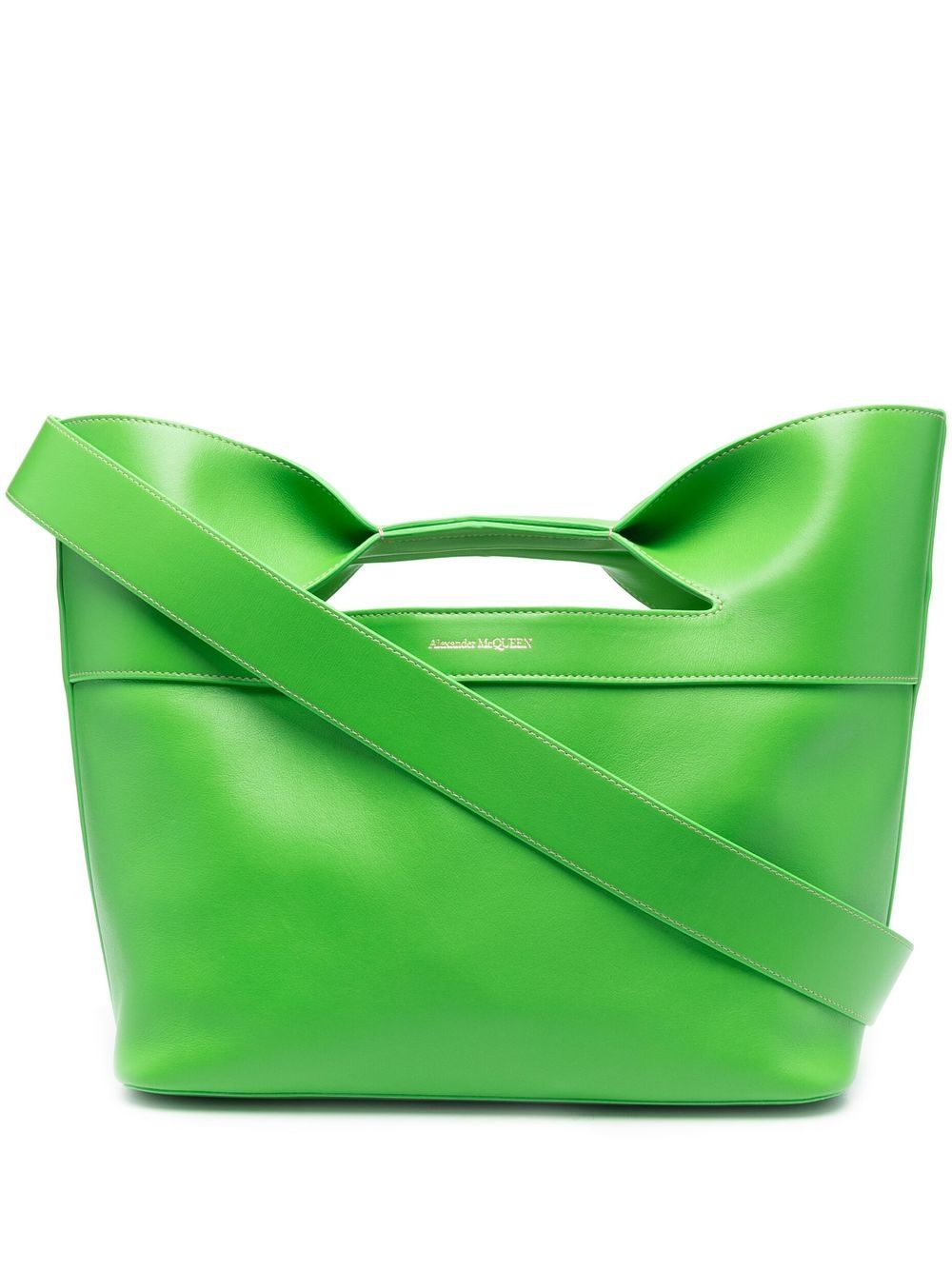 Alexander McQueen 亚历山大·麦昆 The Bow 手提包 - 绿色
