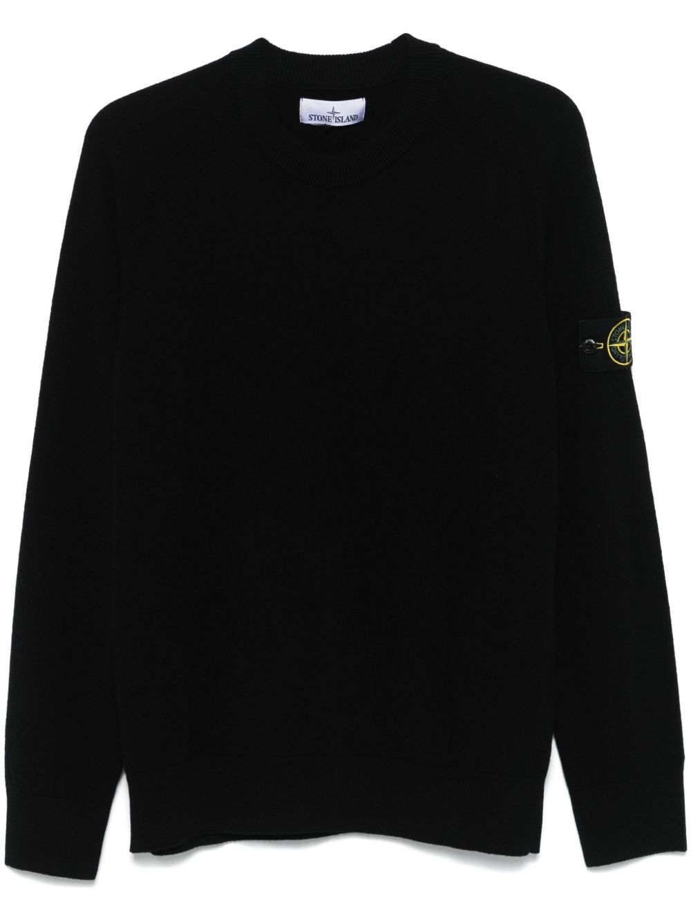 Stone Island 罗盘徽章毛衣 - 黑色