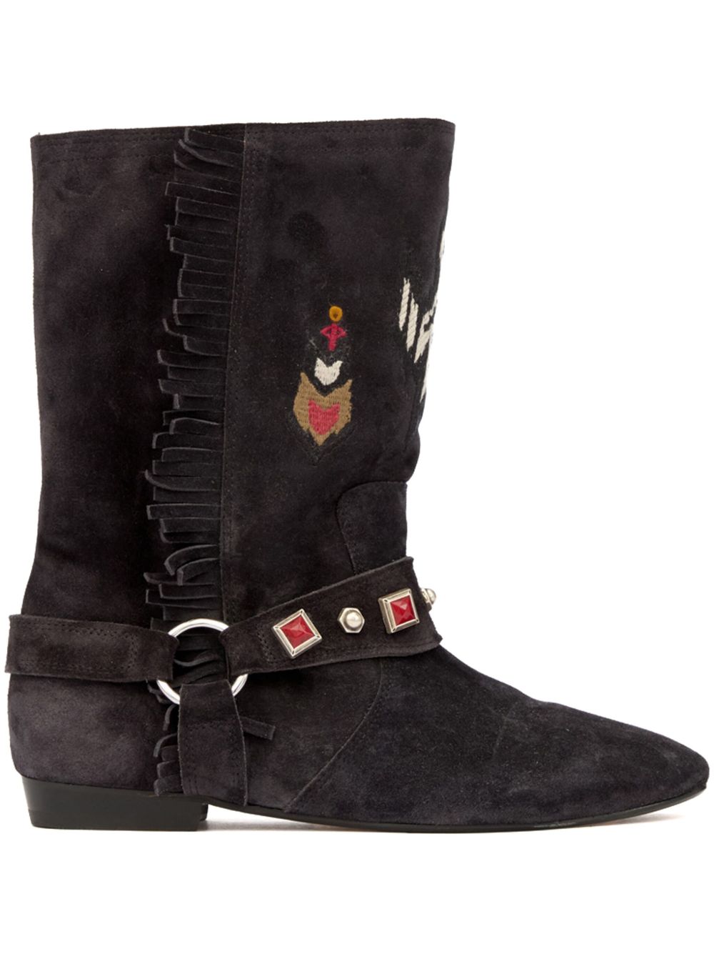 ISABEL MARANT Siani 靴子 - 黑色
