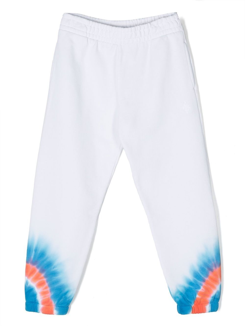 Marcelo Burlon County Of Milan Kids 扎染棉长裤 - 白色