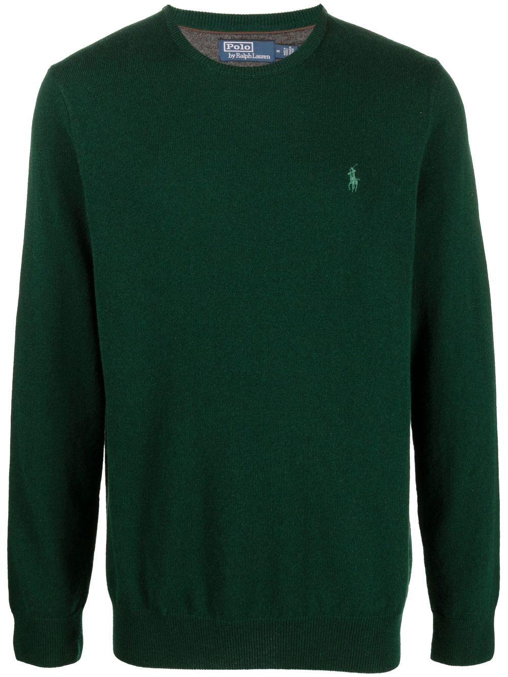Polo Ralph Lauren Polo-Pony 刺绣毛衣 - 绿色