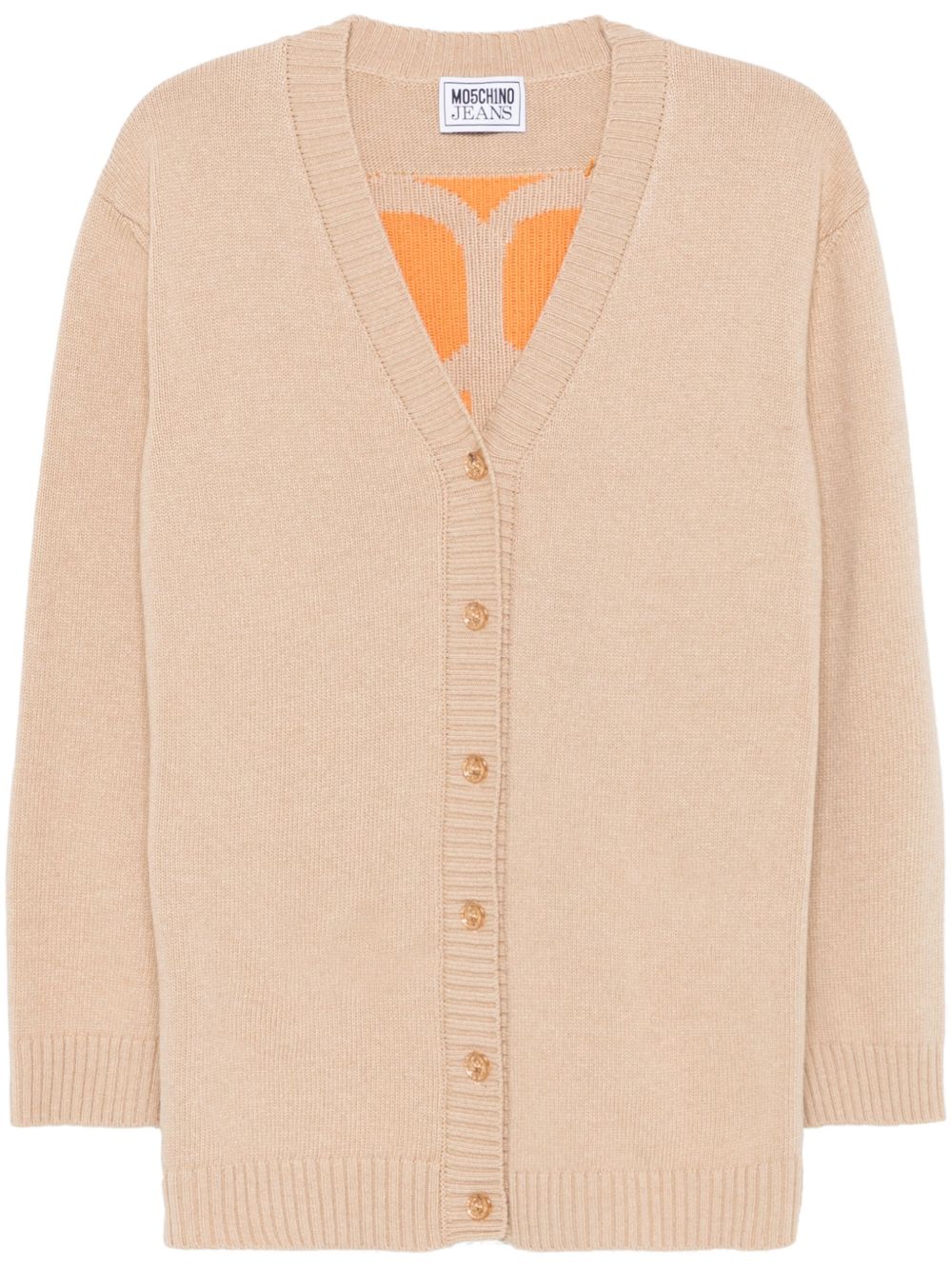 MOSCHINO JEANS Peace & Love 开衫 - 中性色