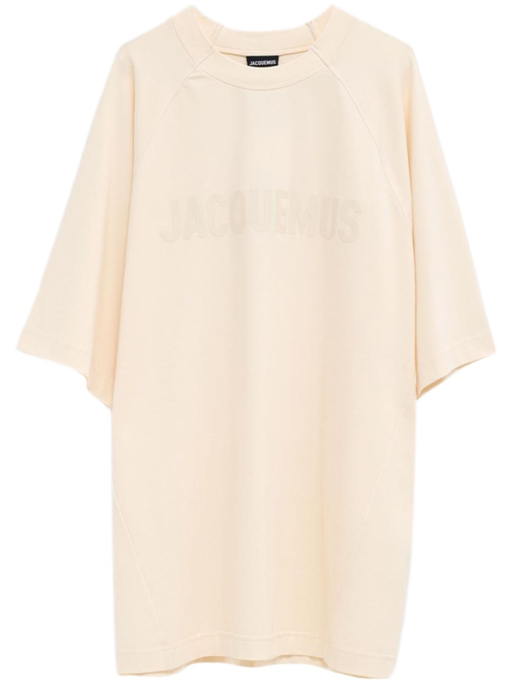 Jacquemus logo贴花圆领T恤 - 中性色
