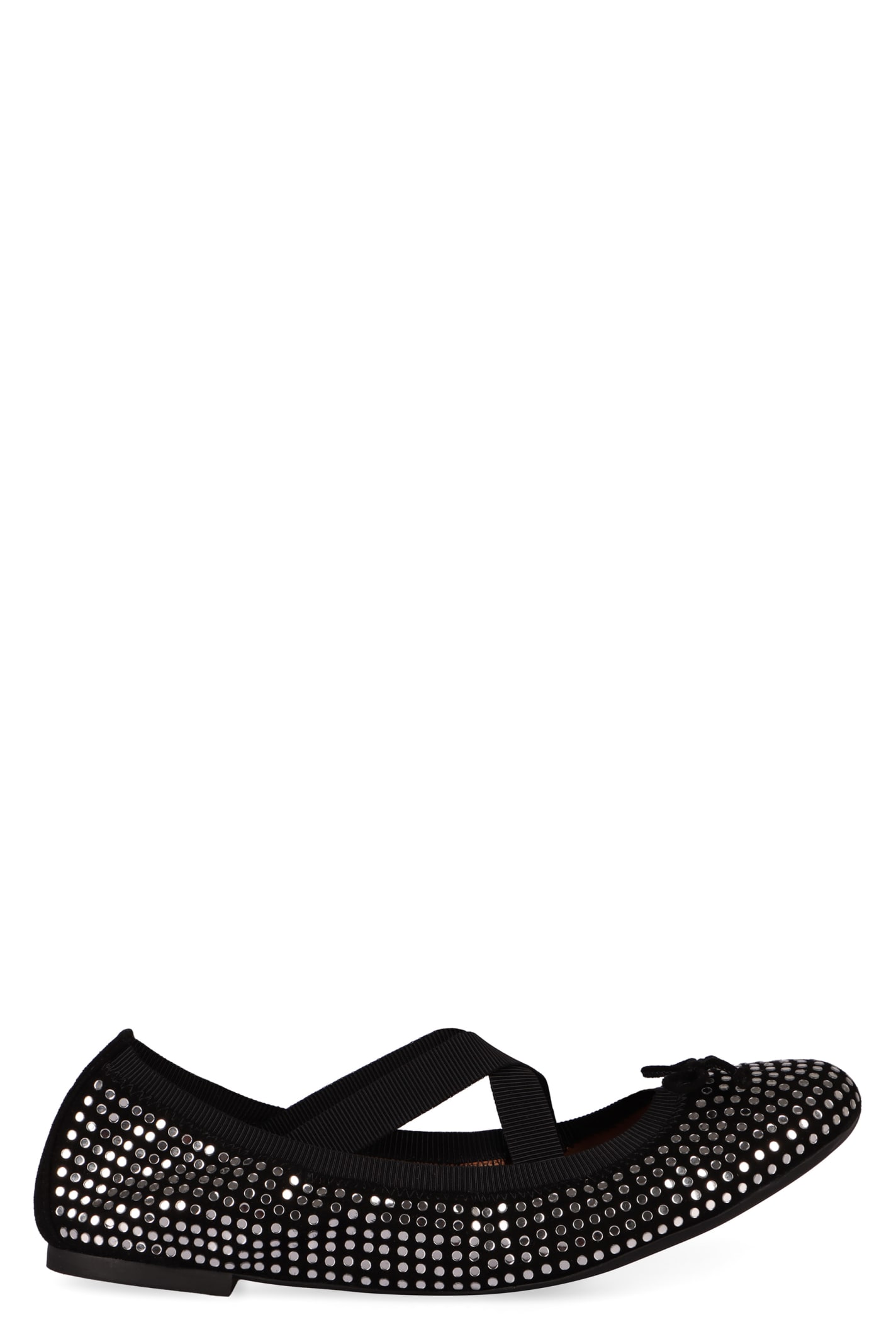 Aquazzura 铆钉平底鞋