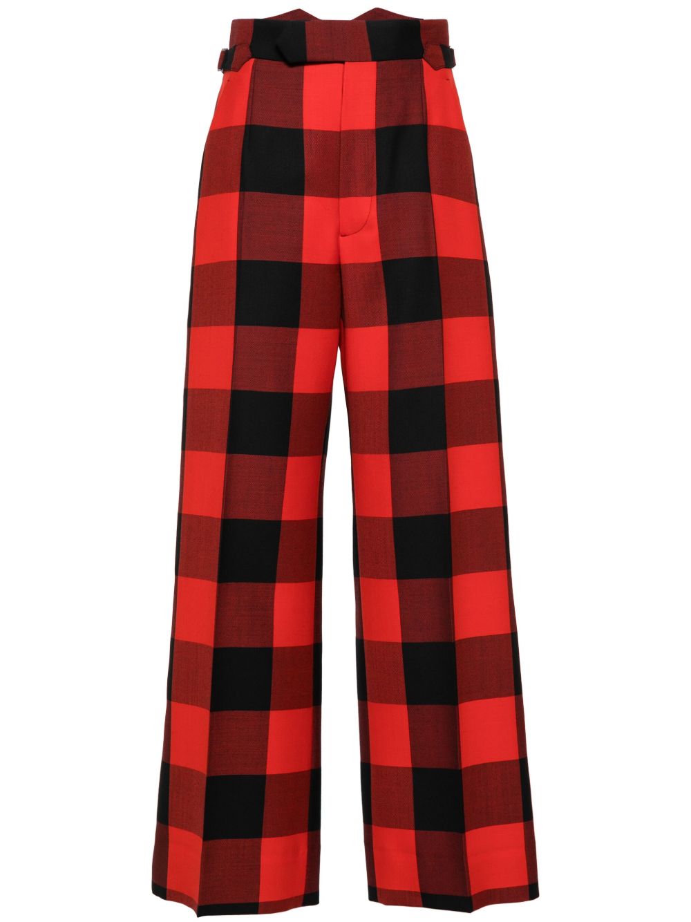 Vivienne Westwood Lauren 高腰直筒裤 - 黑色
