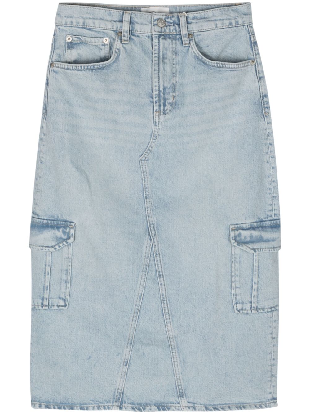 Rails Highland Cargo 牛仔半身裙 - 蓝色