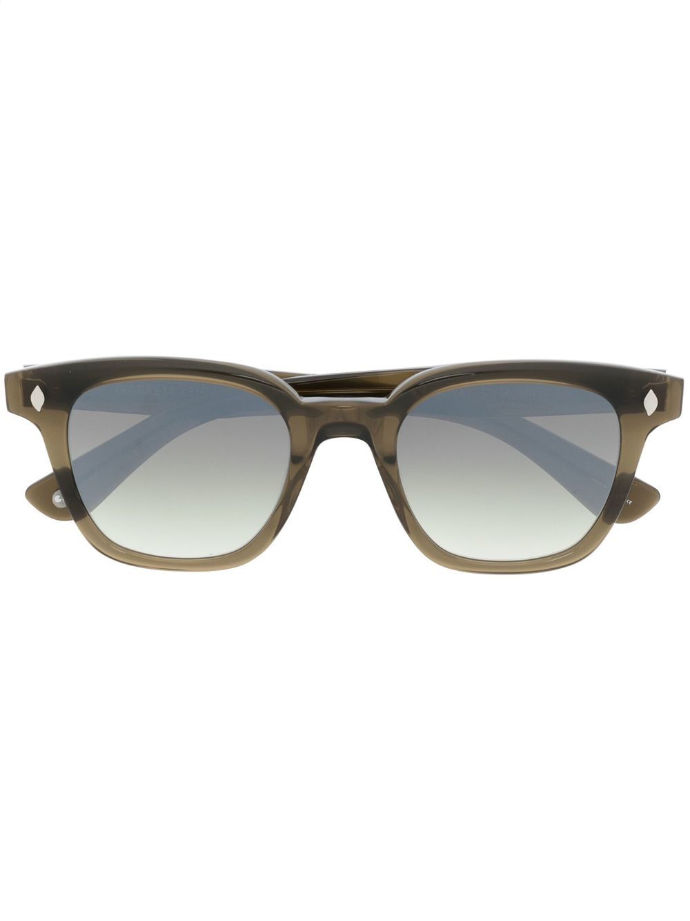 Garrett Leight Broadway 方框太阳眼镜 - 绿色