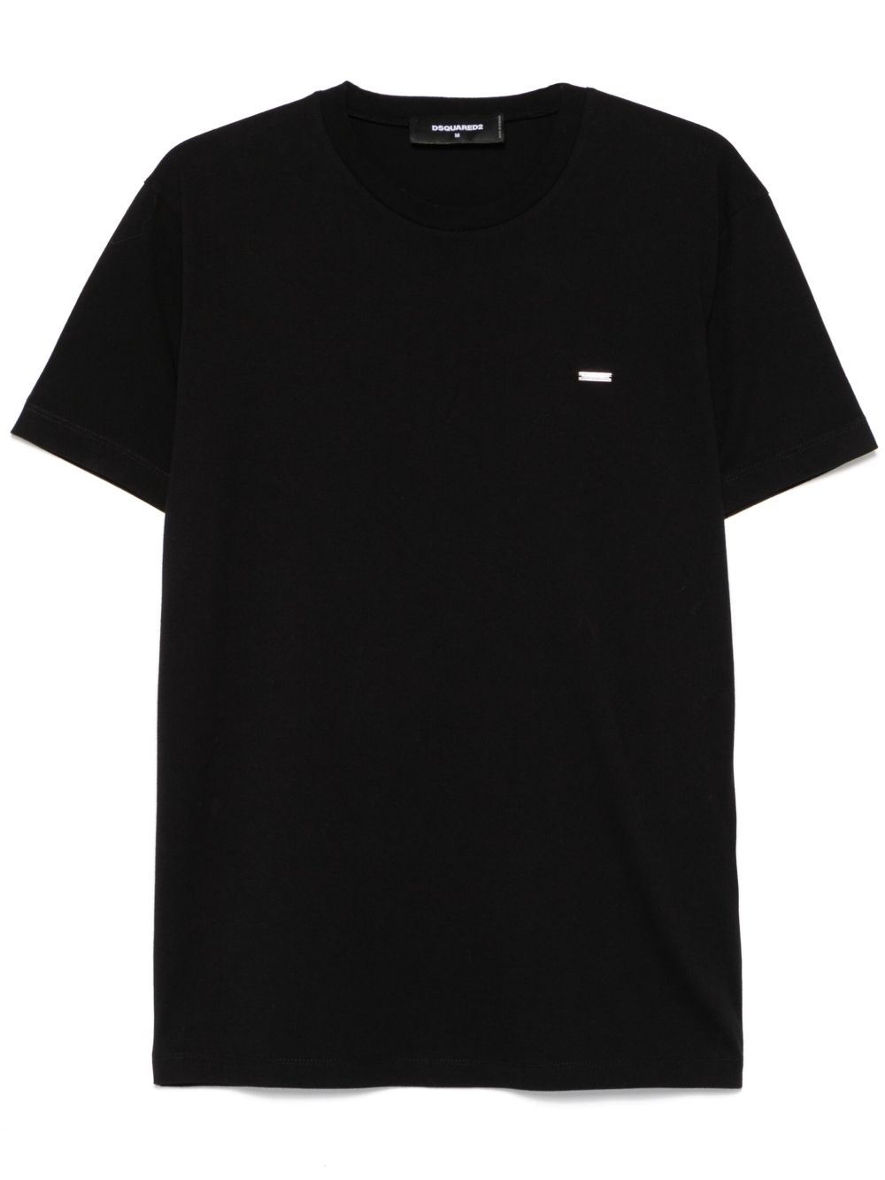 DSQUARED2 logo标牌T恤 - 黑色