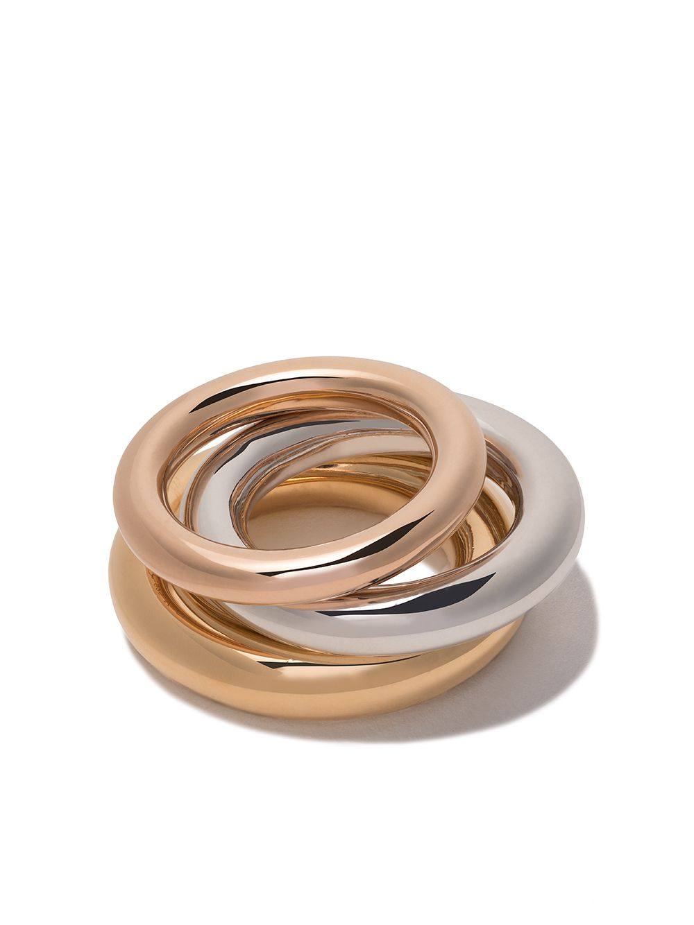 Charlotte Chesnais Brahma set of rings - 金属色
