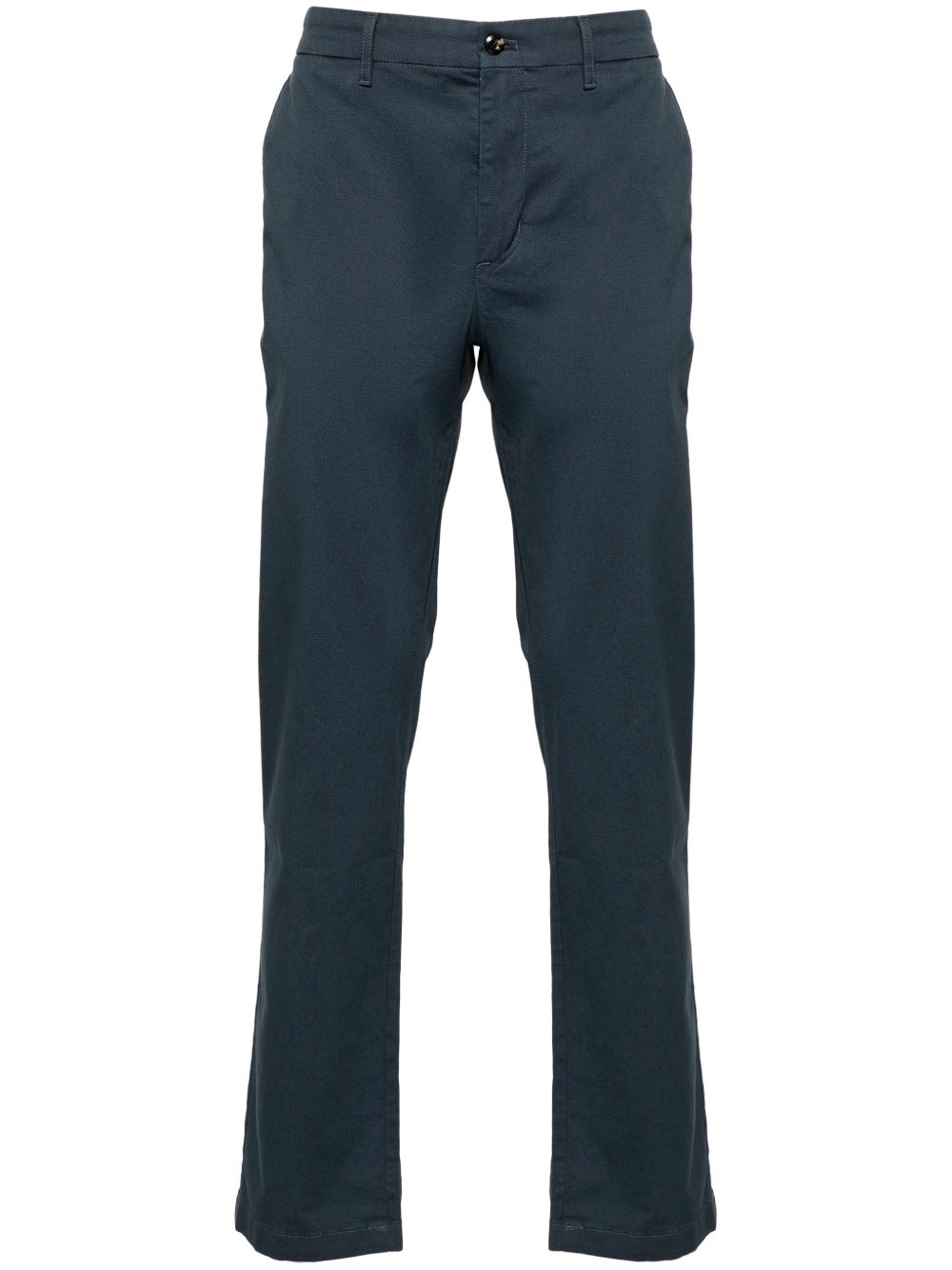 Tommy Hilfiger 棉混纺卡其裤 - 蓝色