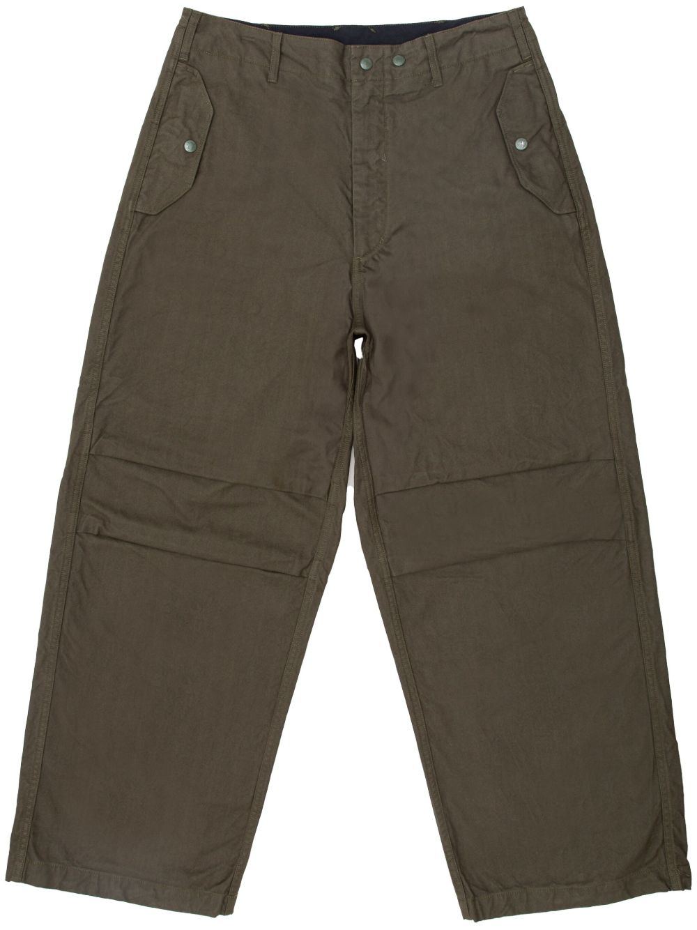 Engineered Garments 棉长裤 - 绿色