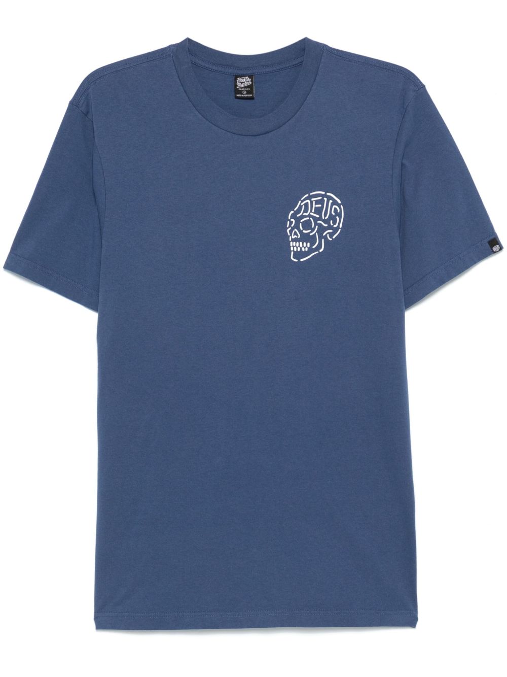 Deus Ex Machina Venice Skull T恤 - 蓝色