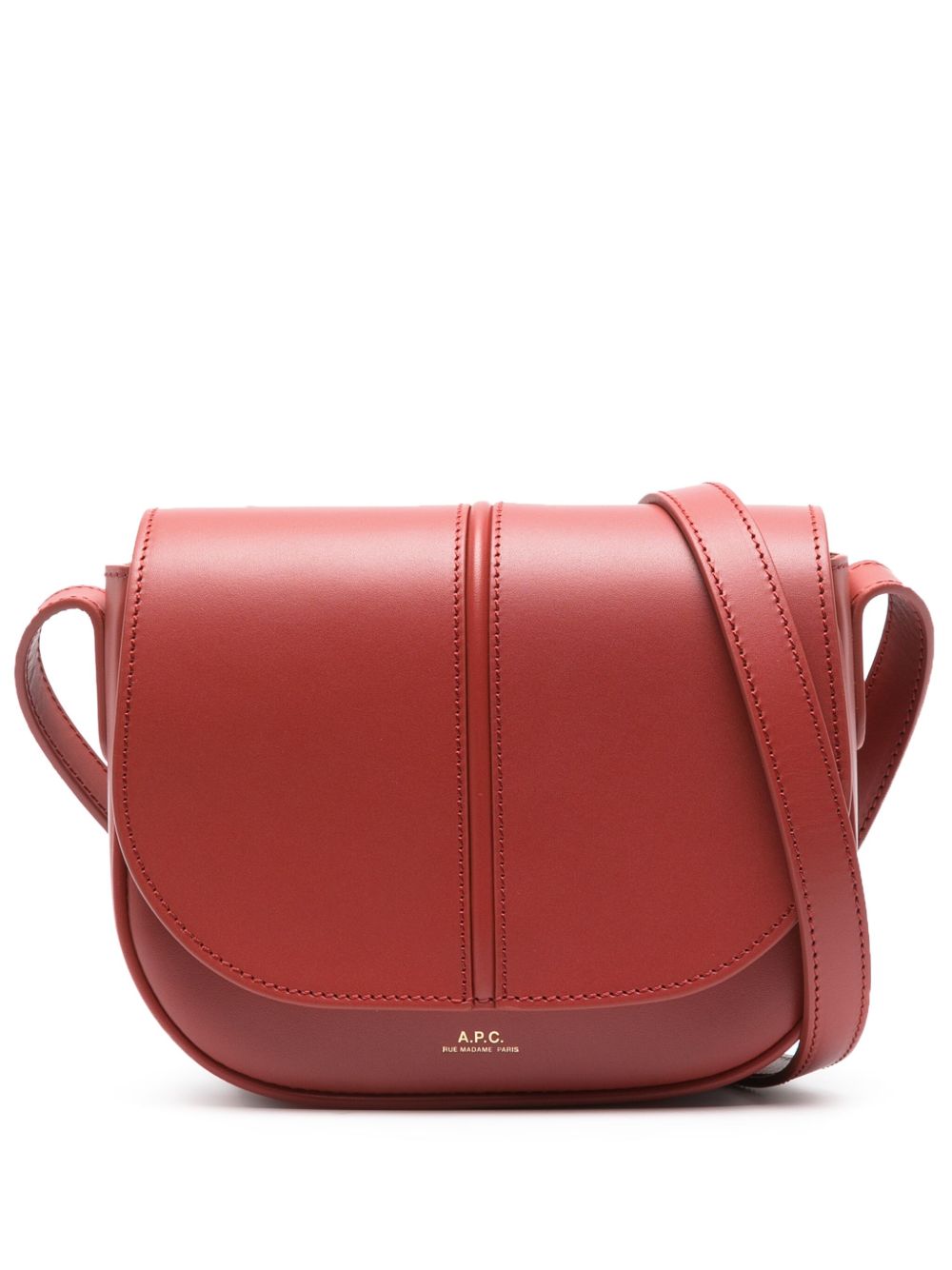A.P.C. Betty logo单肩包 - 红色