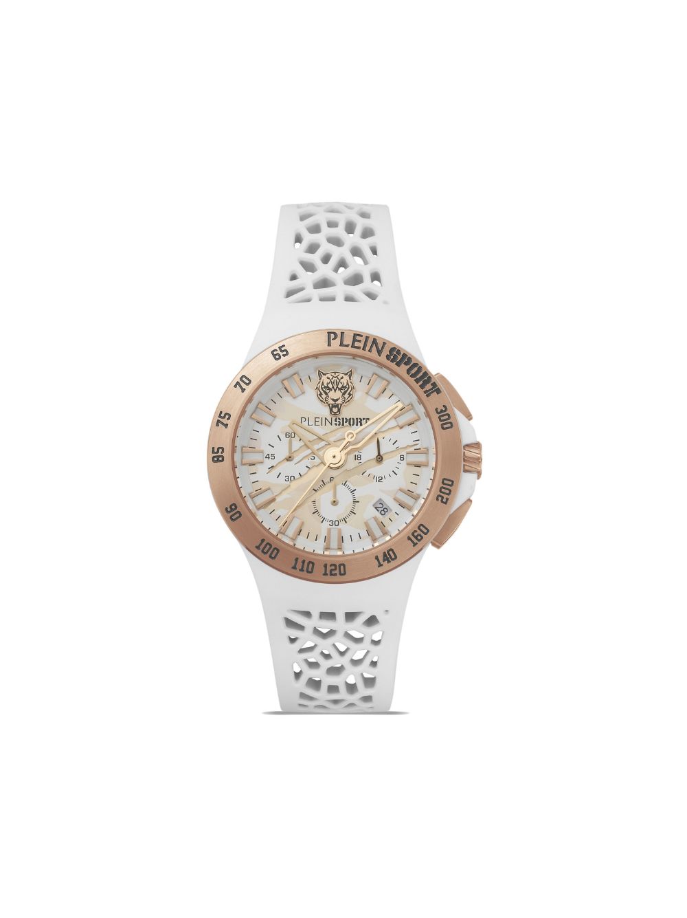 Plein Sport Thunderstorm Chrono 44毫米腕表 - 白色