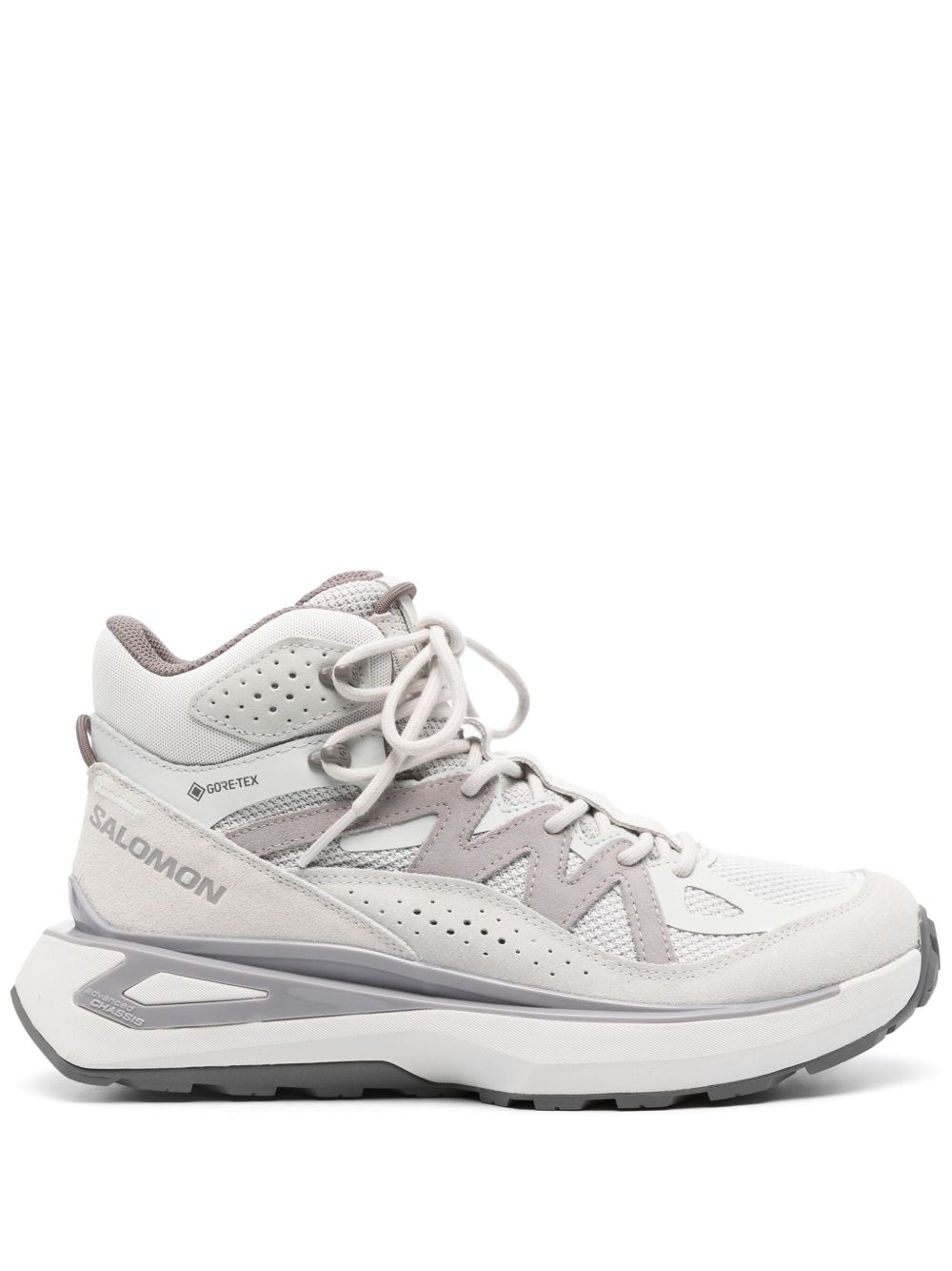 Salomon Advanced Odyssey Elmt Mid 拼接运动鞋 - 灰色