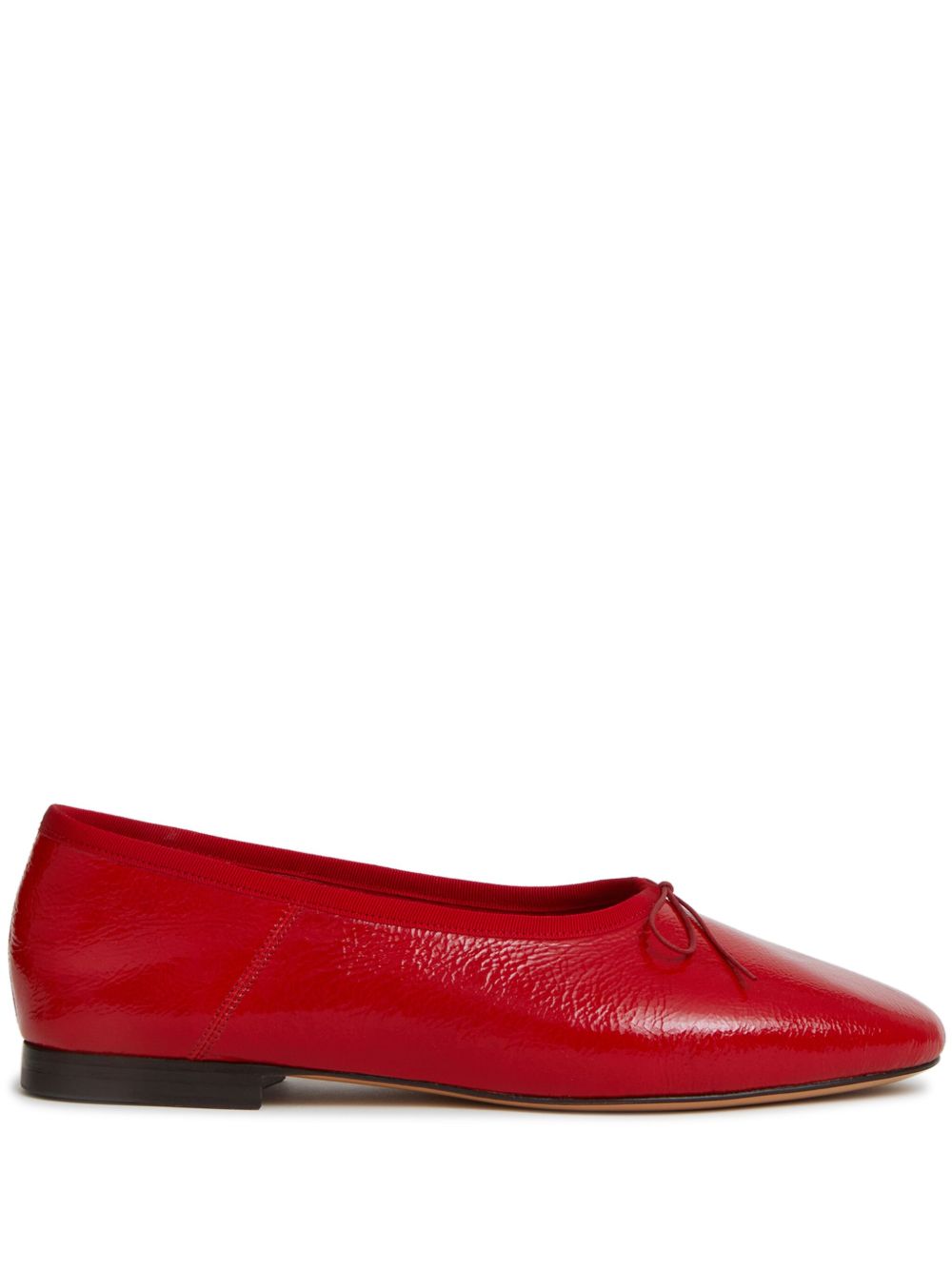 Mansur Gavriel Dream 皮质芭蕾平底鞋 - 红色