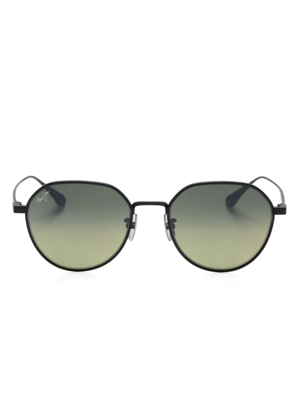 Maui Jim Kaulana 圆框太阳眼镜 - 黑色