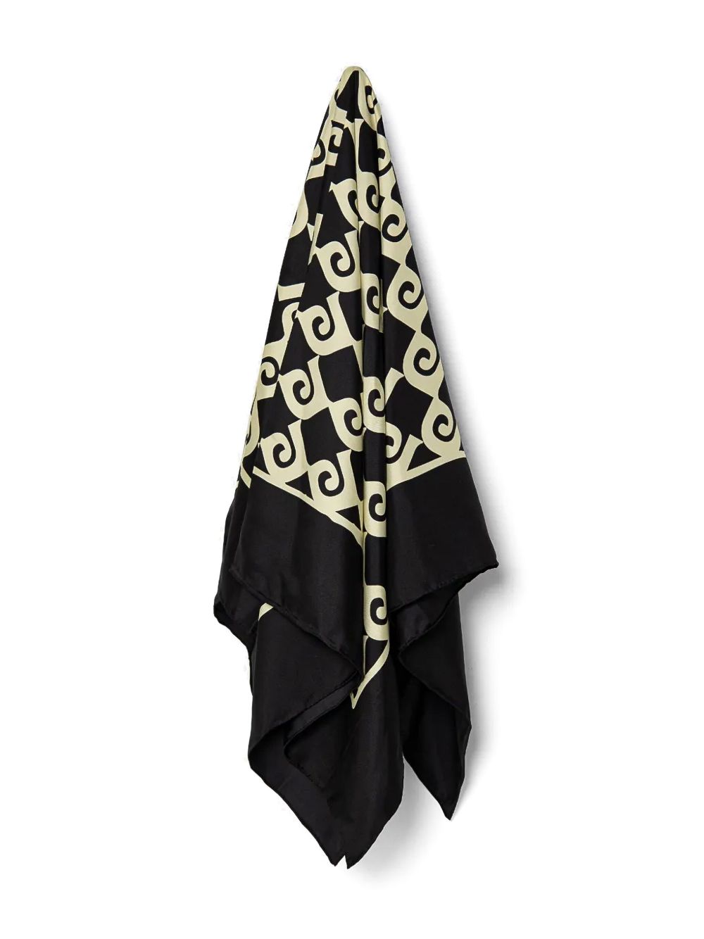 Nanushka Miani scarf - 黑色