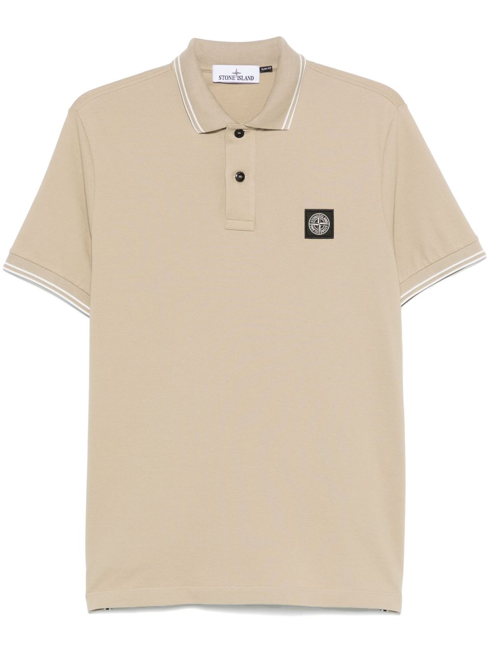 Stone Island Compass 图案polo衫 - 中性色