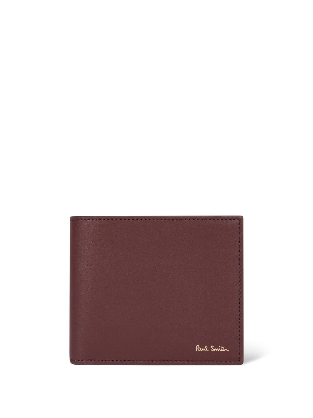 Paul Smith Signature Stripe 内衬对折钱包 - 红色