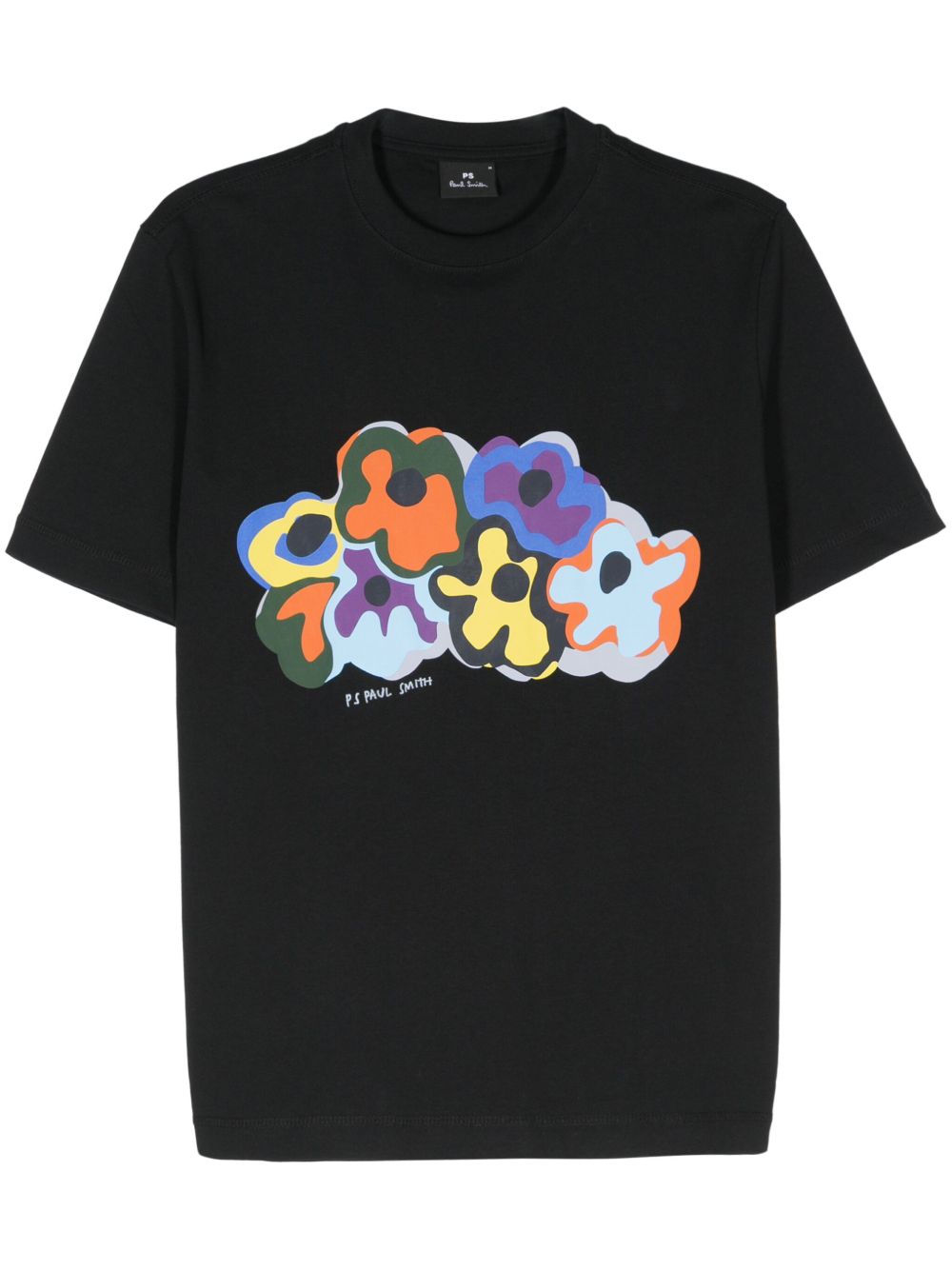 PS Paul Smith Bold Florals T恤 - 黑色