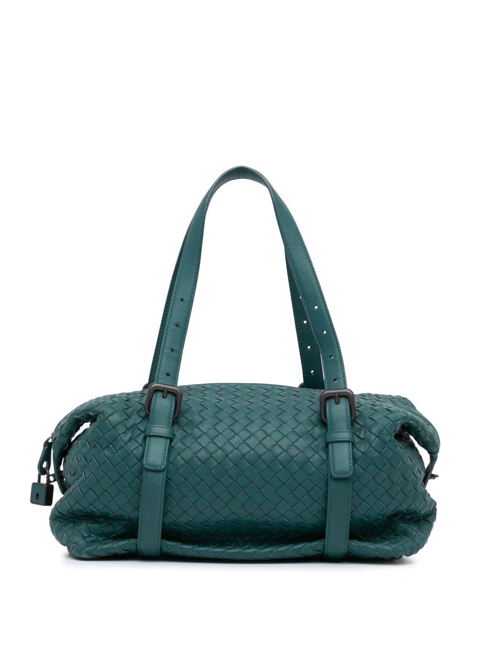 Bottega Veneta Pre-Owned Intrecciato Montaigne 手提包（2012-2023年典藏款） - 蓝色