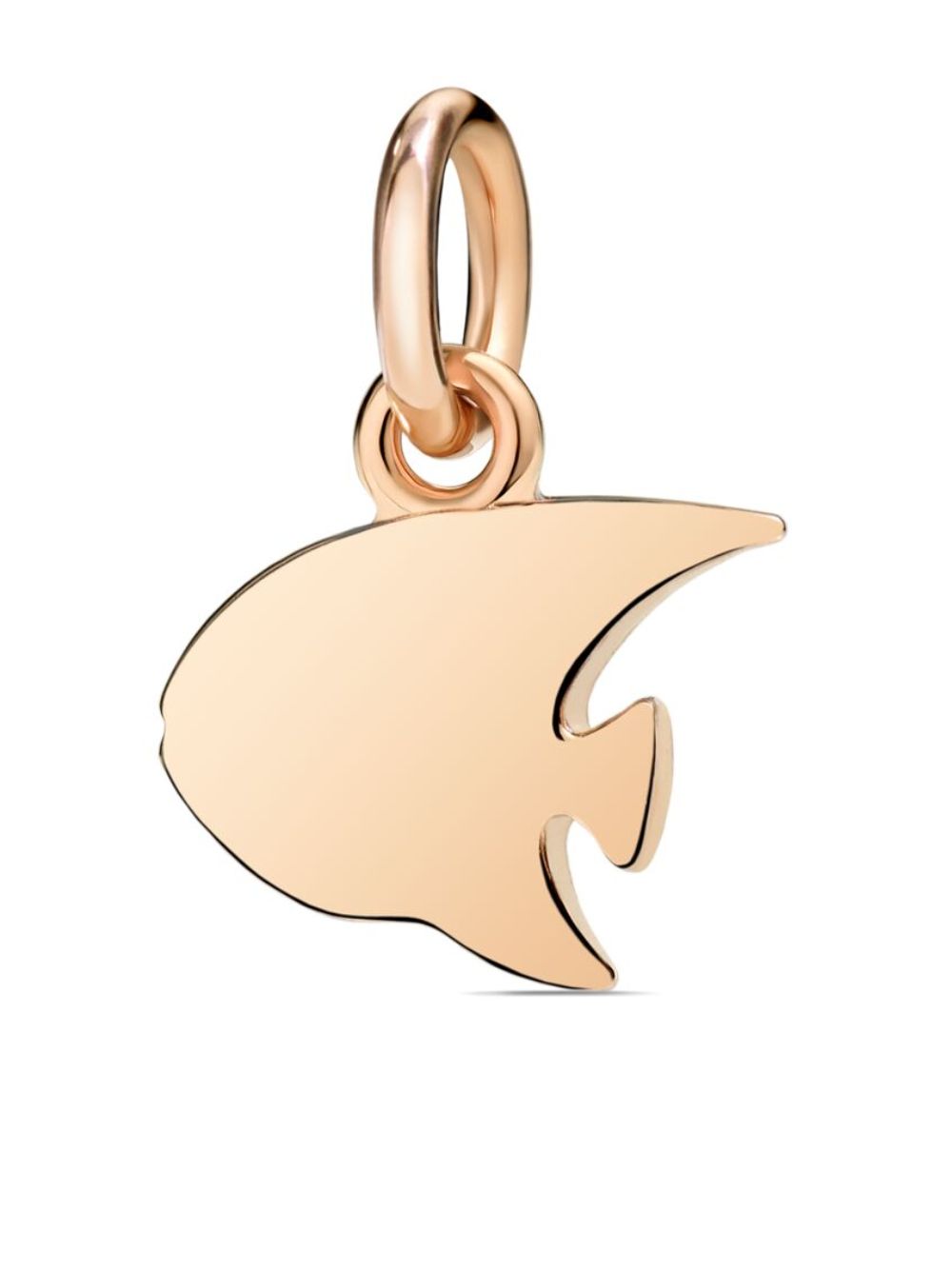 Dodo 9kt rose gold Angelfish charm - 粉色