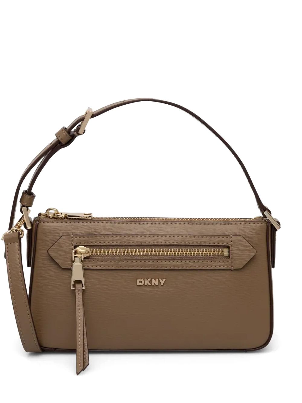 DKNY Bryant Demi 单肩包 - 褐色