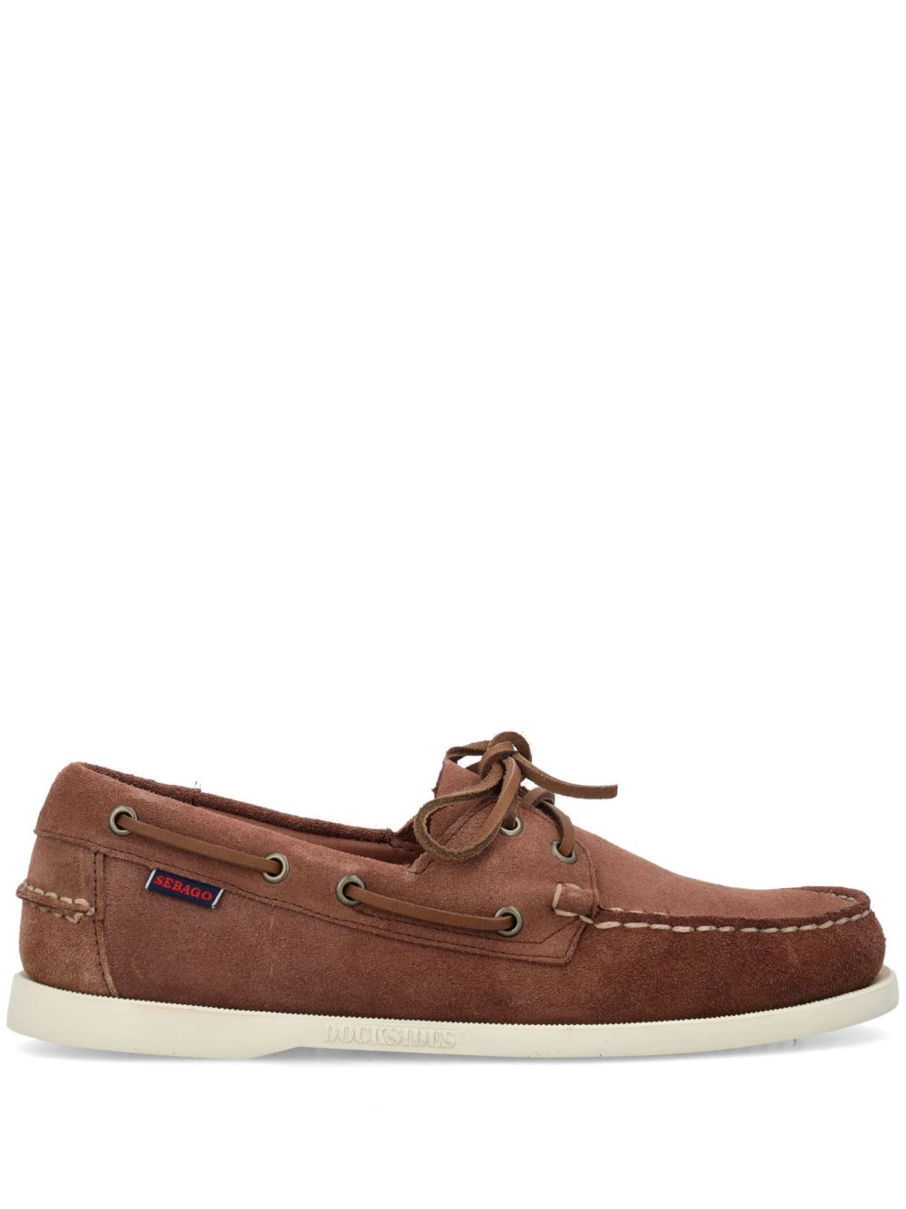 Sebago Portland Docksides 绒面皮鞋 - 褐色