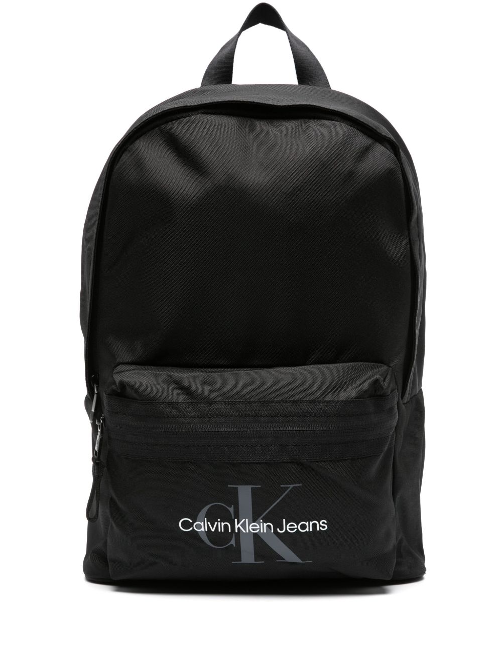 Calvin Klein Jeans Essentials Campus logo印花双肩包 - 黑色