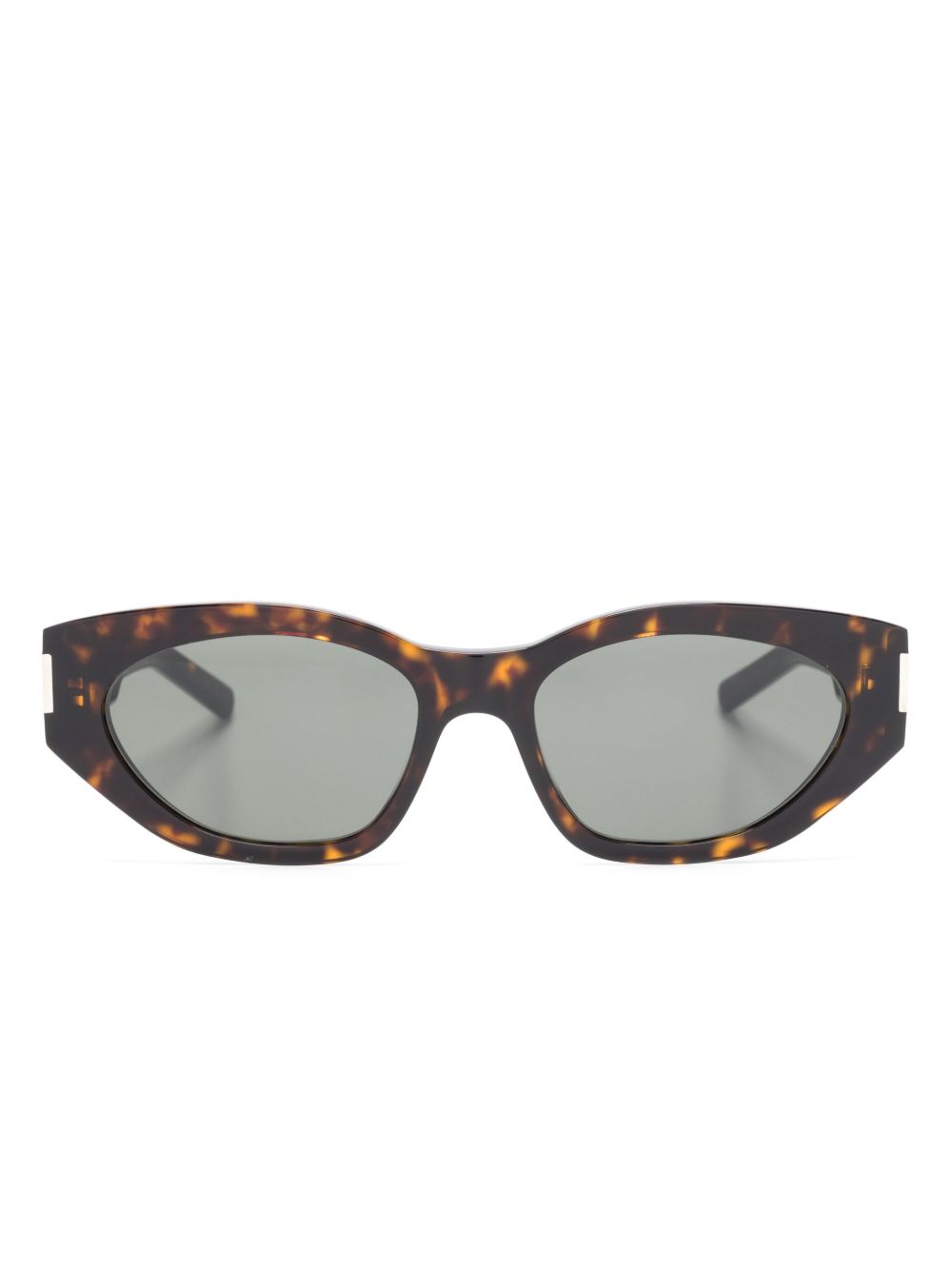 Saint Laurent Eyewear SL 638 猫眼框太阳眼镜 - 褐色