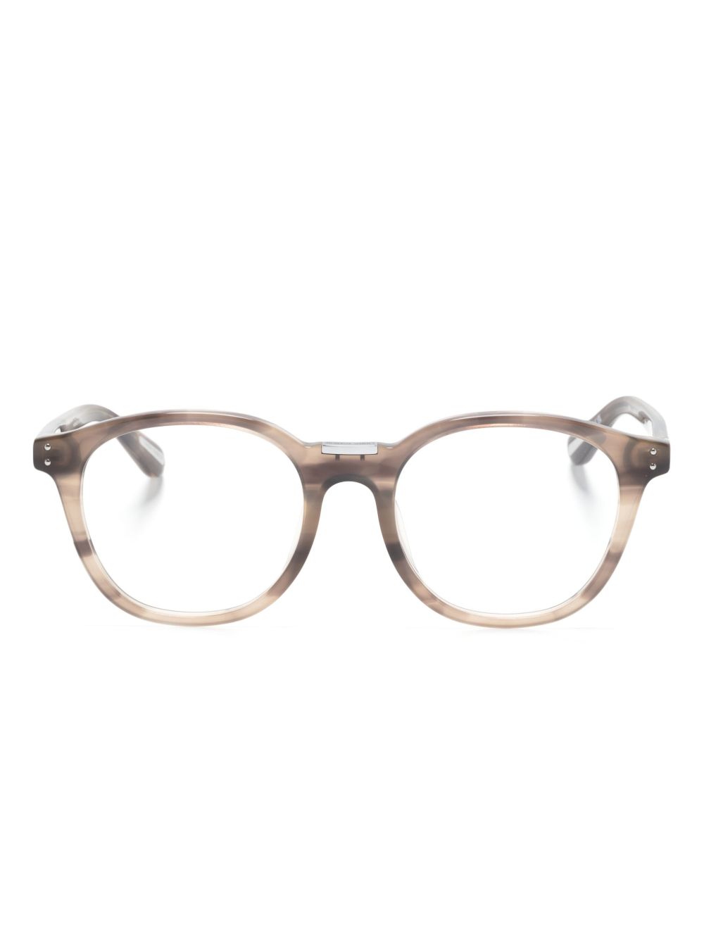 Linda Farrow Powell D-frame 眼镜 - 褐色