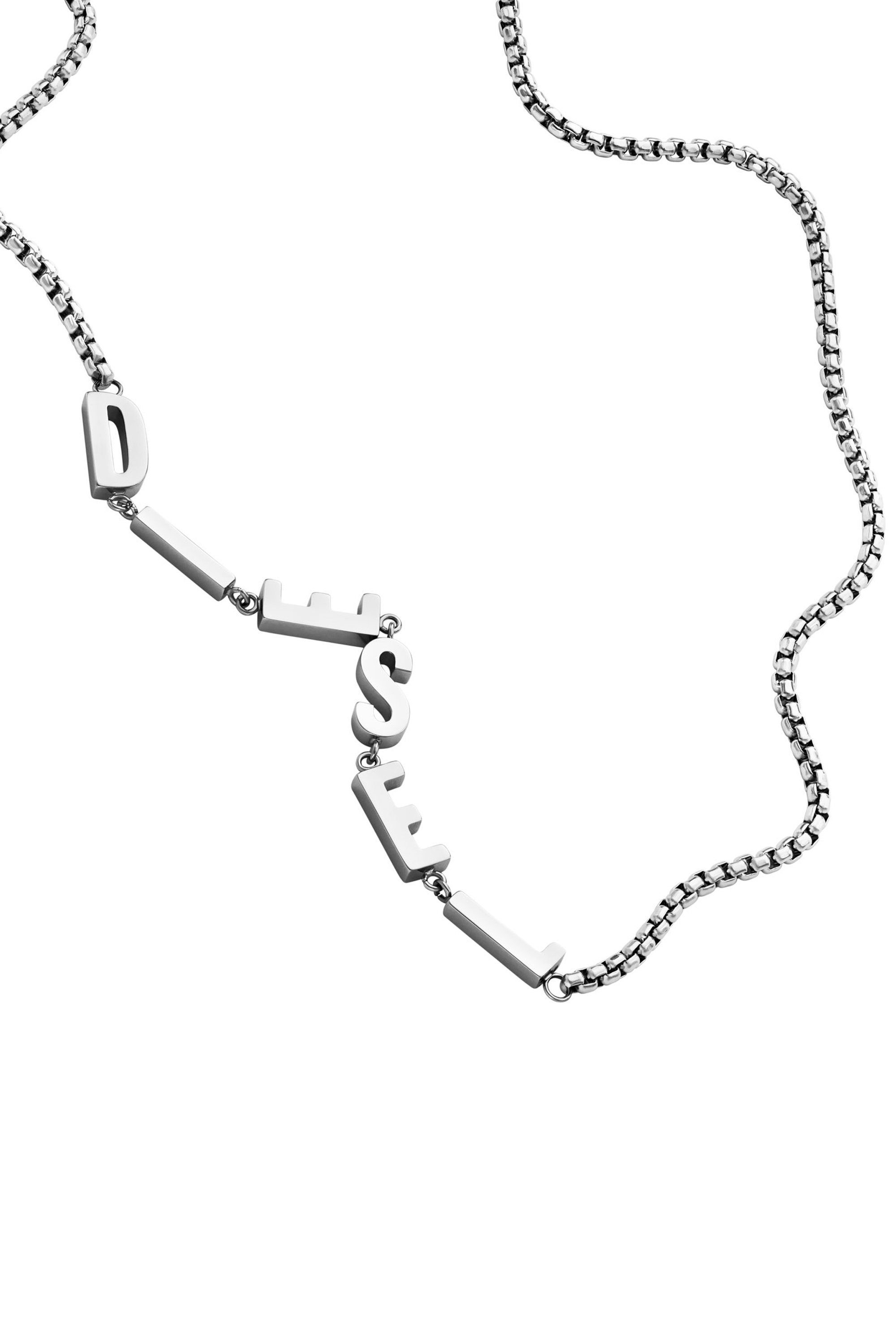 Diesel - Stainless steel chain necklace - Necklaces - Unisex - Silver