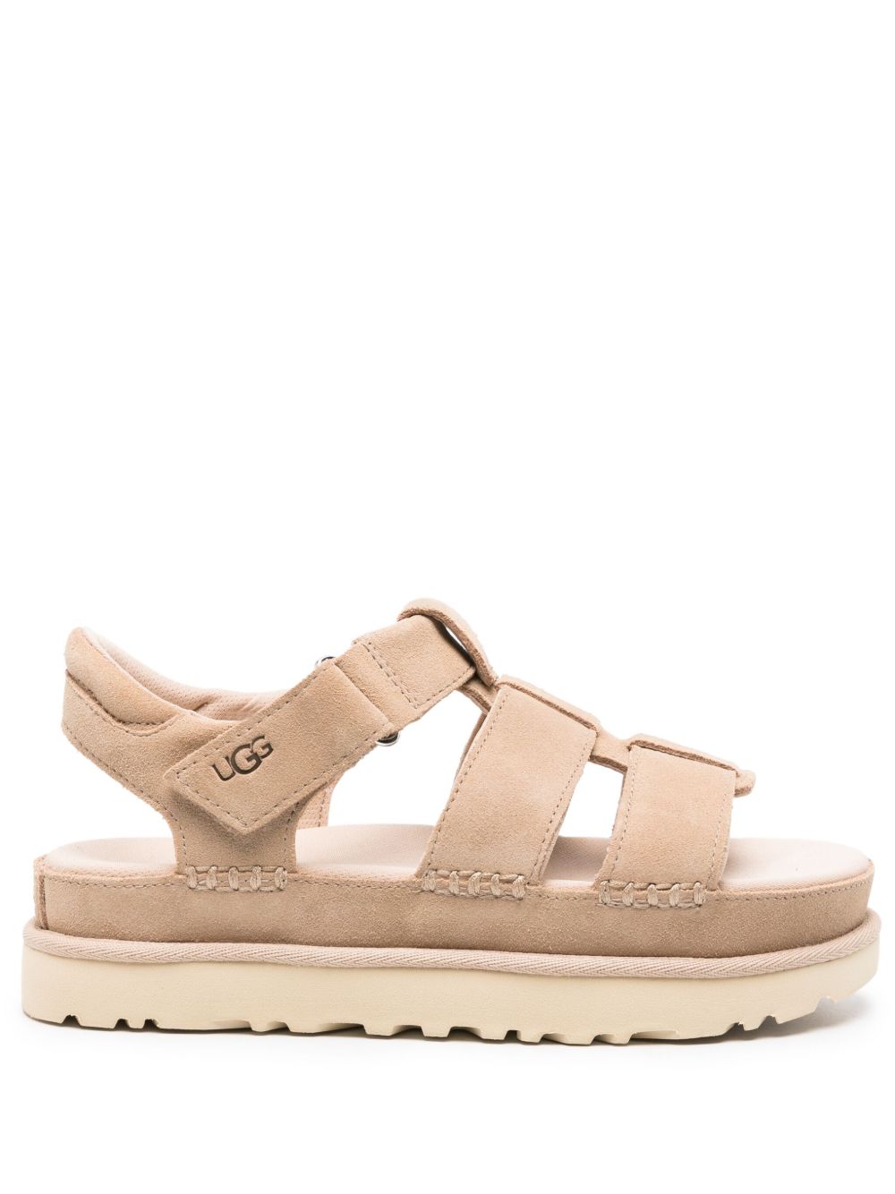 UGG Goldenstar 绒面皮凉鞋 - 中性色