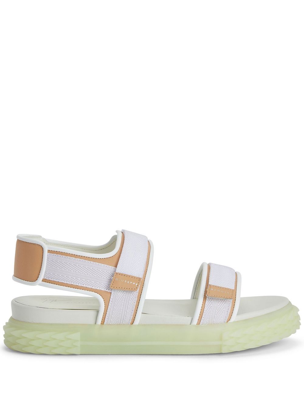 Giuseppe Zanotti Blabber Gummy 袢带凉鞋 - 白色