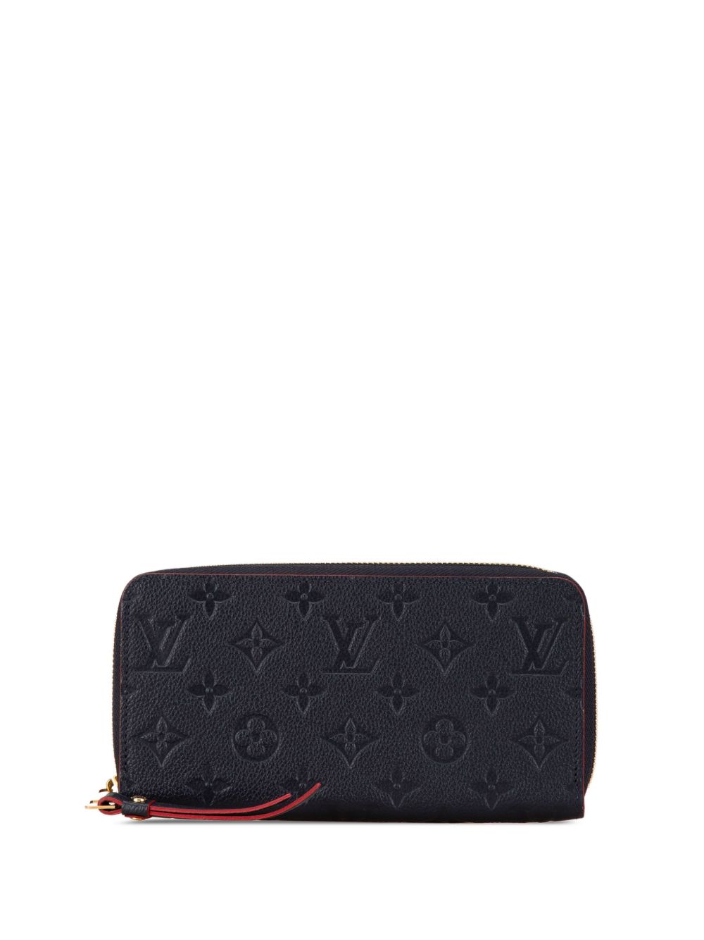 Louis Vuitton Pre-Owned Monogram Empreinte Zippy 长款钱包（2019年典藏款） - 蓝色
