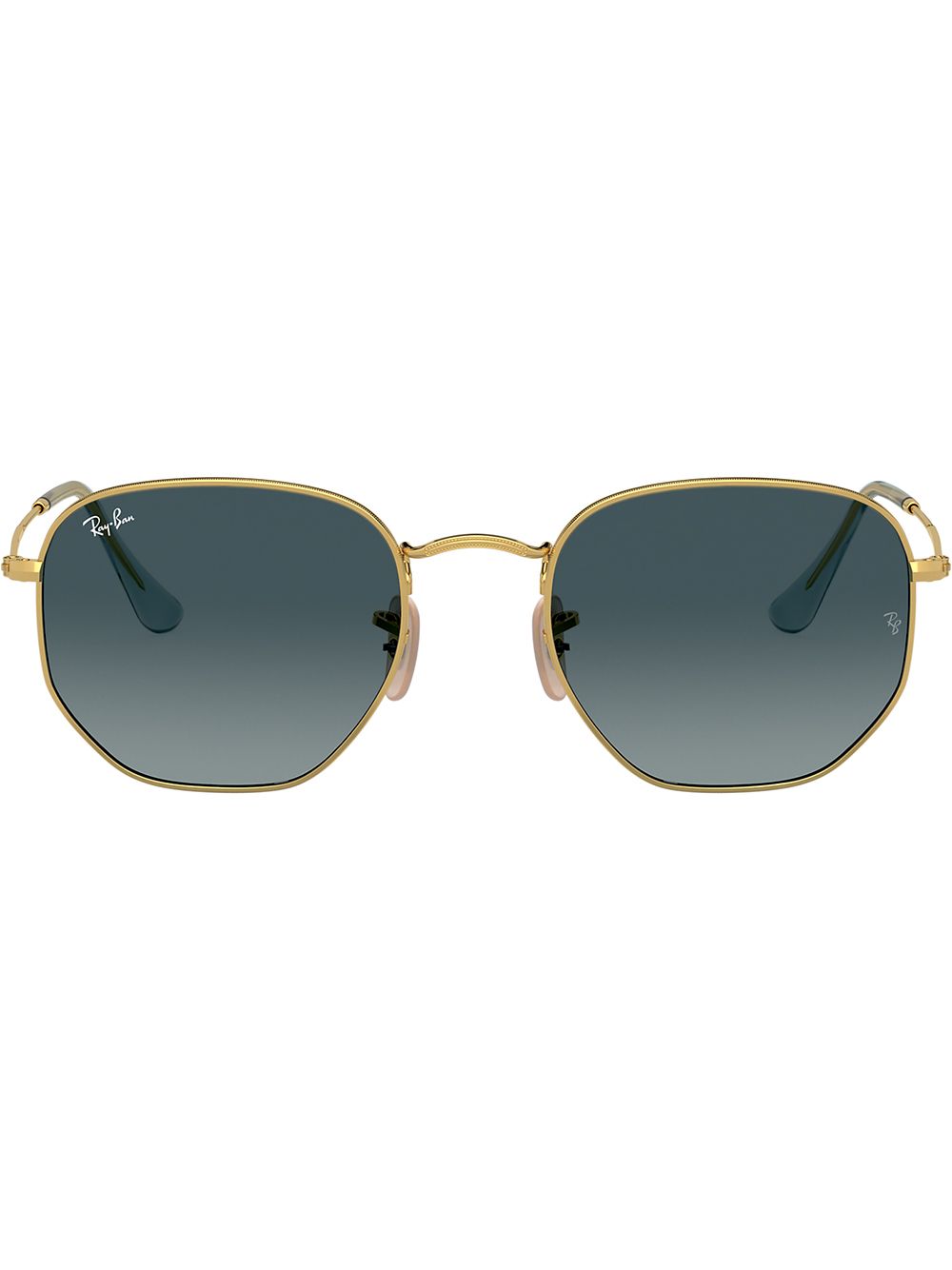 Ray-Ban RB3548N六角框太阳眼镜 - 金色