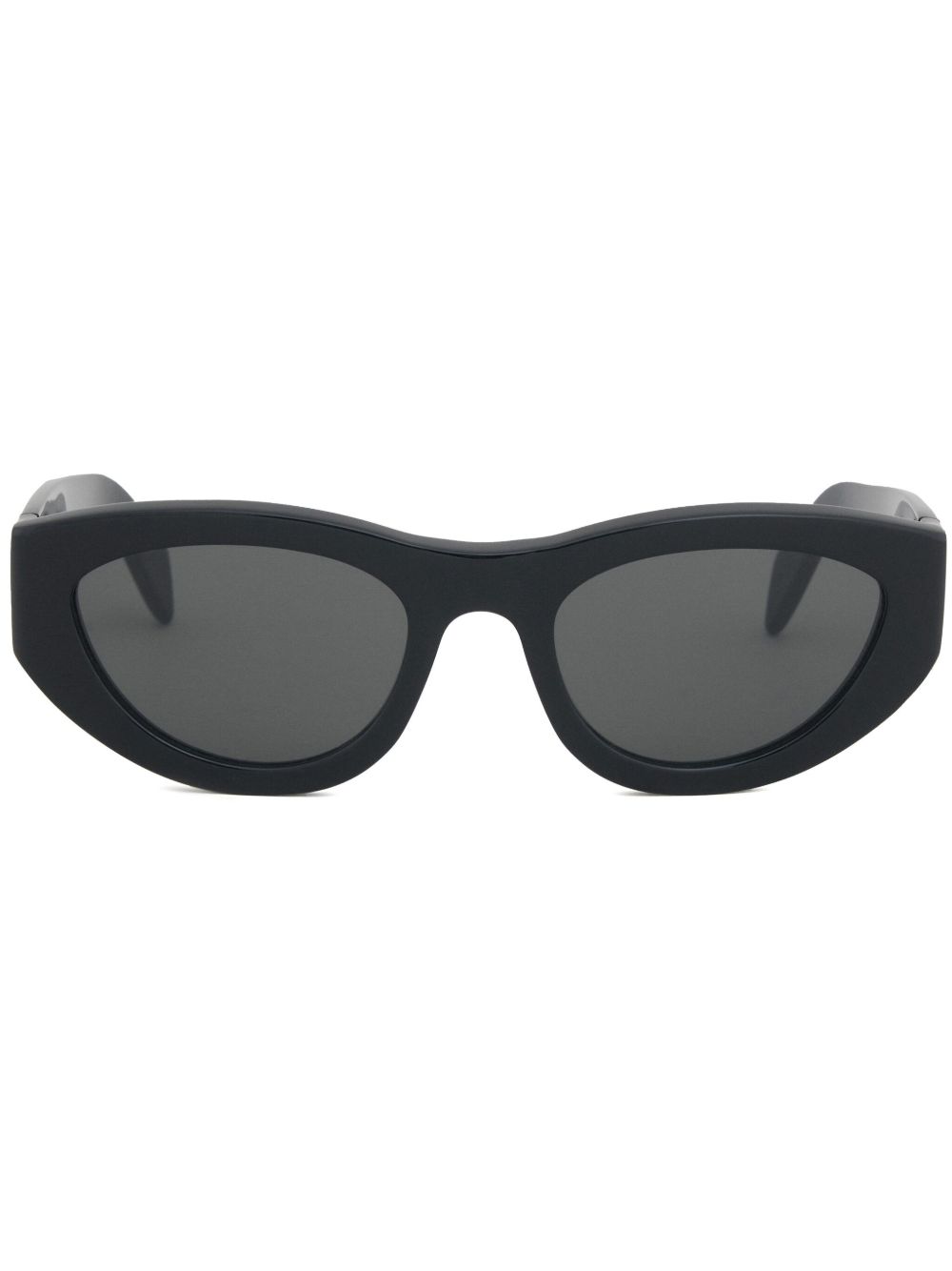 Marni Eyewear Rainbow Mountains 猫眼框太阳眼镜 - 黑色