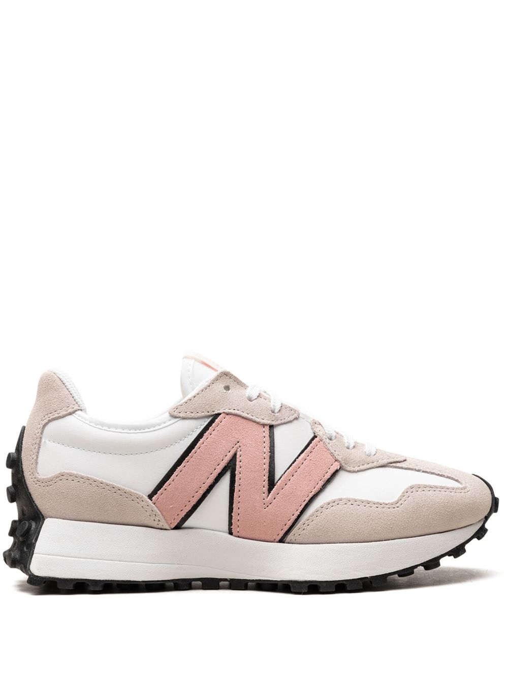 New Balance 327 White Pink Haze 运动鞋 - 中性色